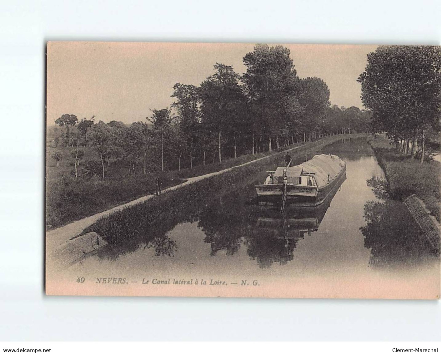 NEVERS : Le Canal Latéral à La Loire - état - Nevers
