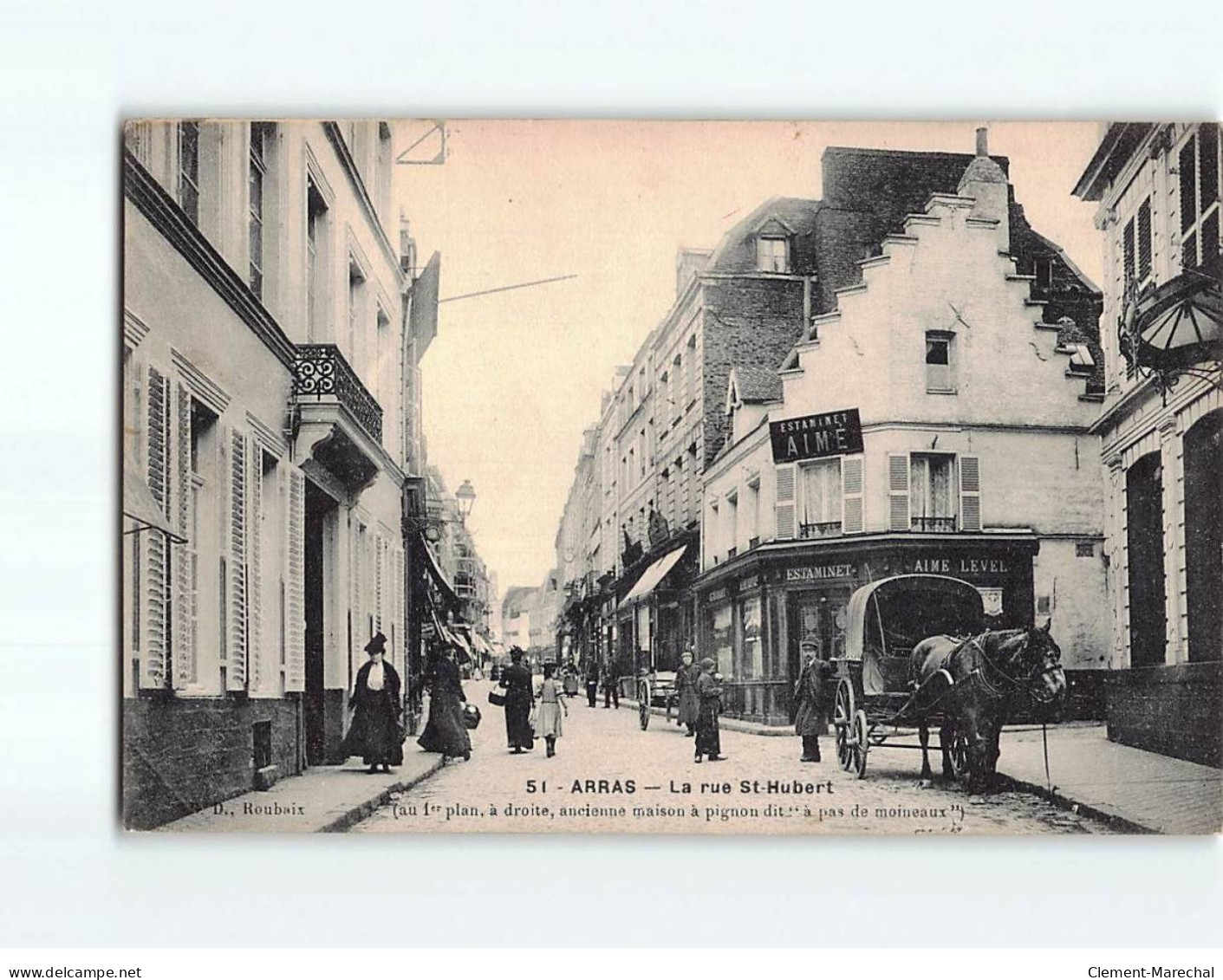 ARRAS : La Rue Saint-Hubert - Très Bon état - Arras