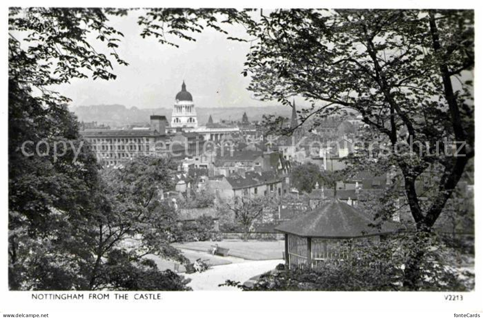 72706036 Nottingham UK View From The Castle Nottingham UK - Andere & Zonder Classificatie