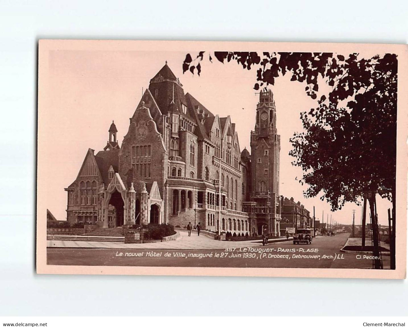 LE TOUQUET : Le Nouvel Hôtel De Ville - Très Bon état - Le Touquet