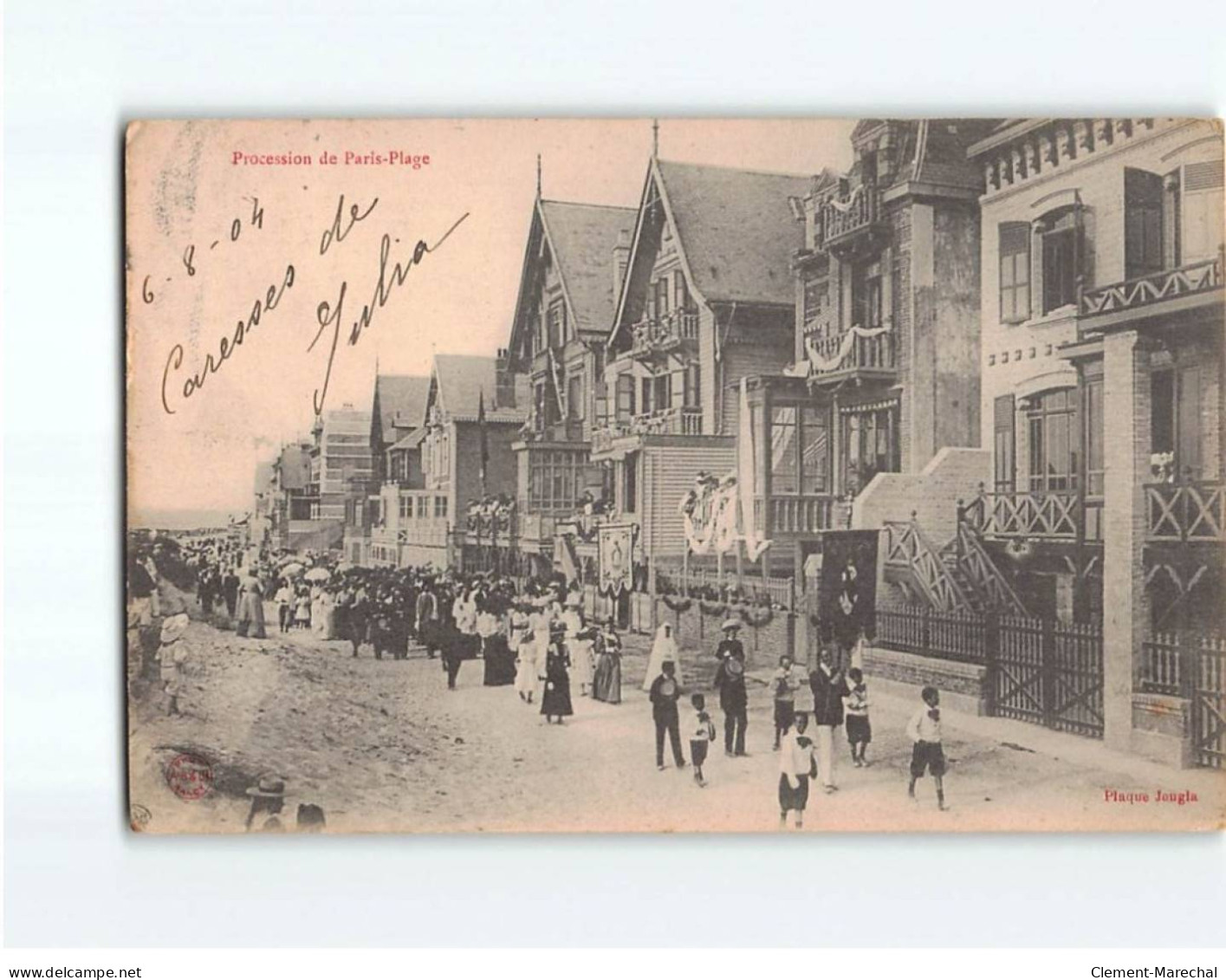 LE TOUQUET : Procession De Paris-Plage - état - Le Touquet