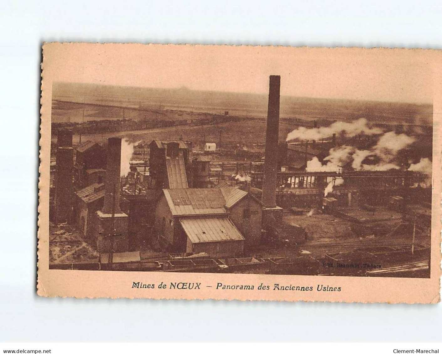 NOEUX LES MINES : Panorama Des Anciennes Usines - état - Noeux Les Mines