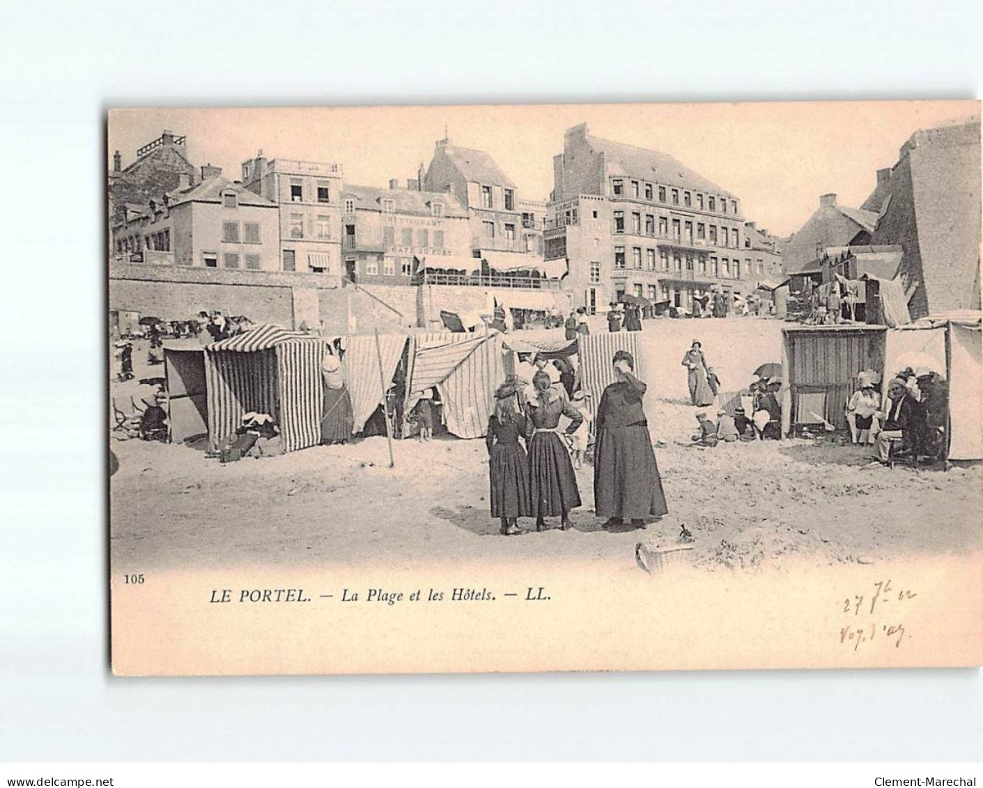 LE PORTEL : La Plage Et Les Hôtels - Très Bon état - Le Portel