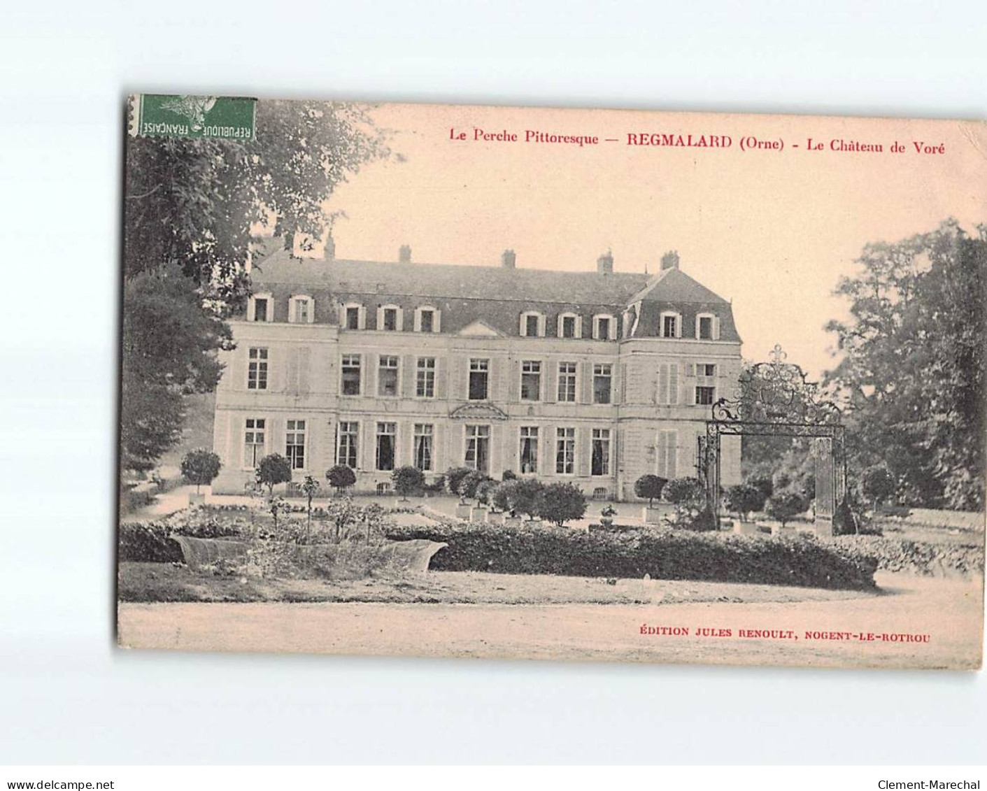 REGMALARD : Le Château De Voré - état - Remalard