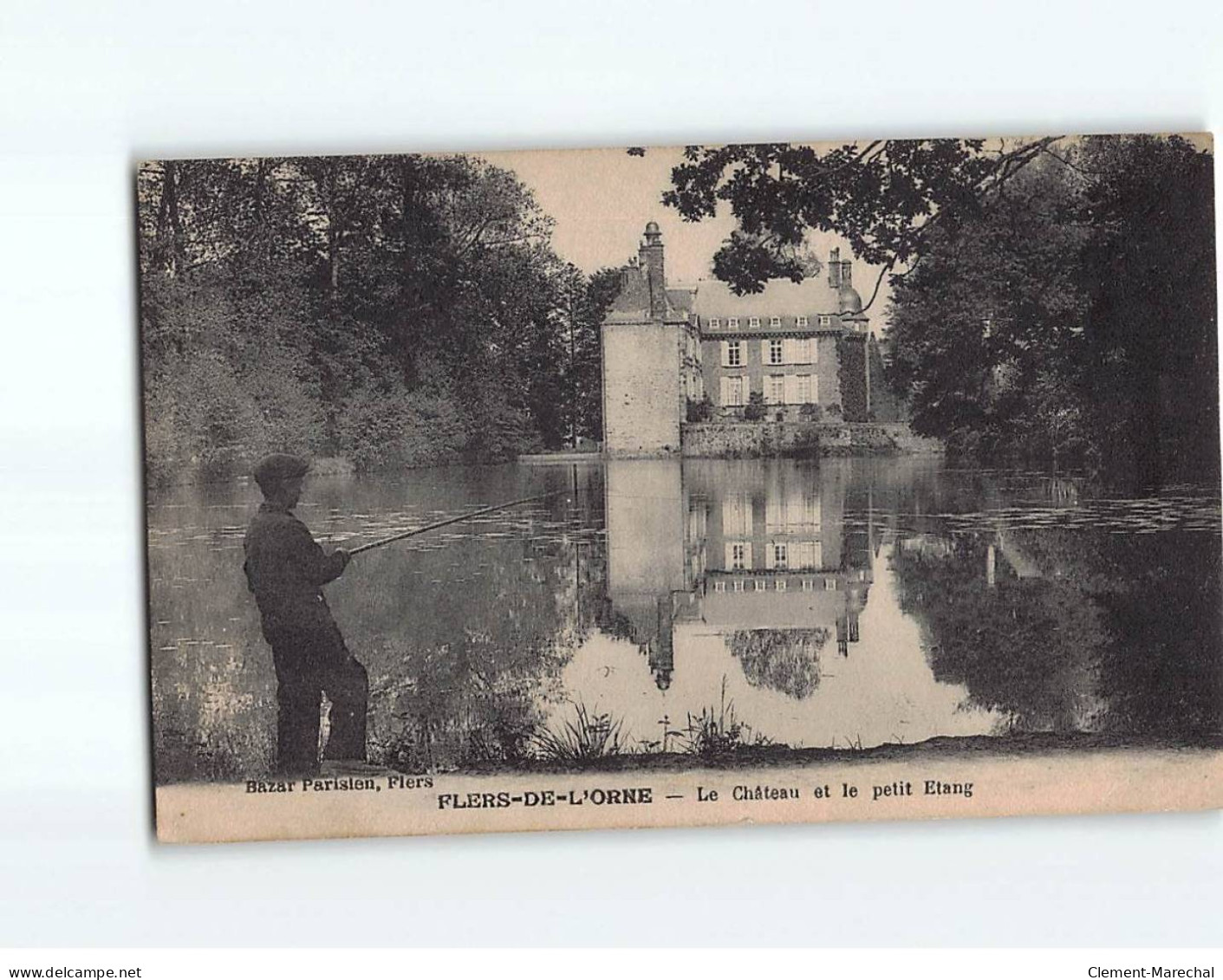 FLERS DE L'ORNE : Le Château Et Le Petit étang - Très Bon état - Flers