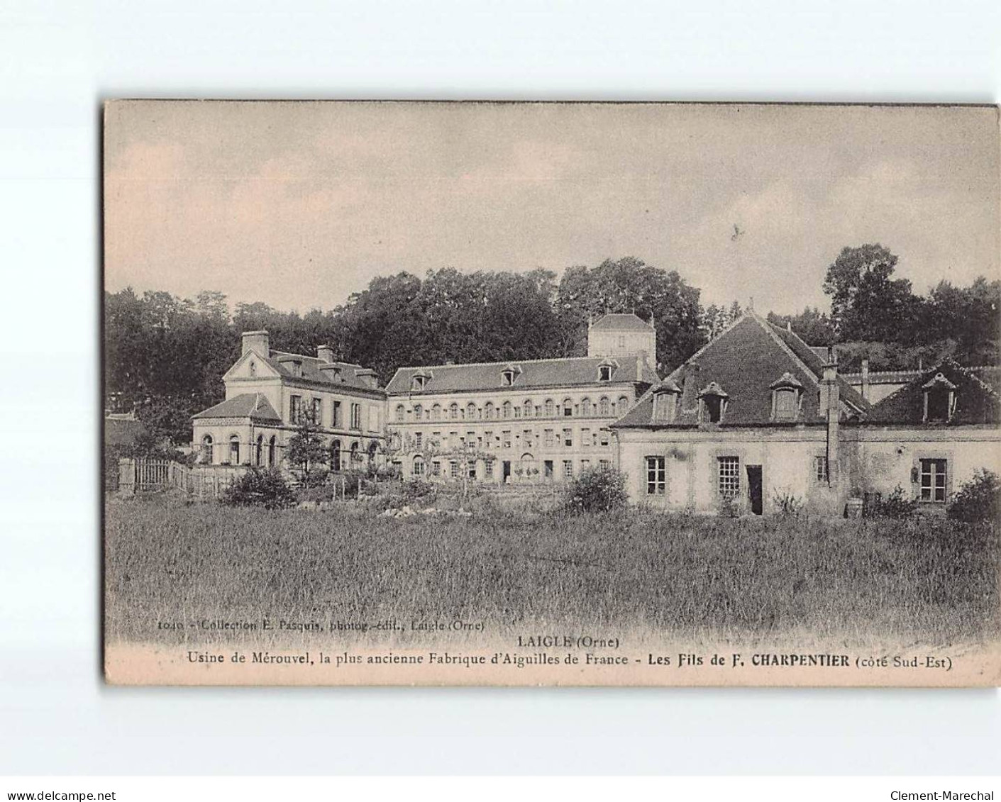 L'AIGLE : Usine De Mérouvel, Le Plus Ancienne Fabrique D'Aiguilles De France - Très Bon état - L'Aigle