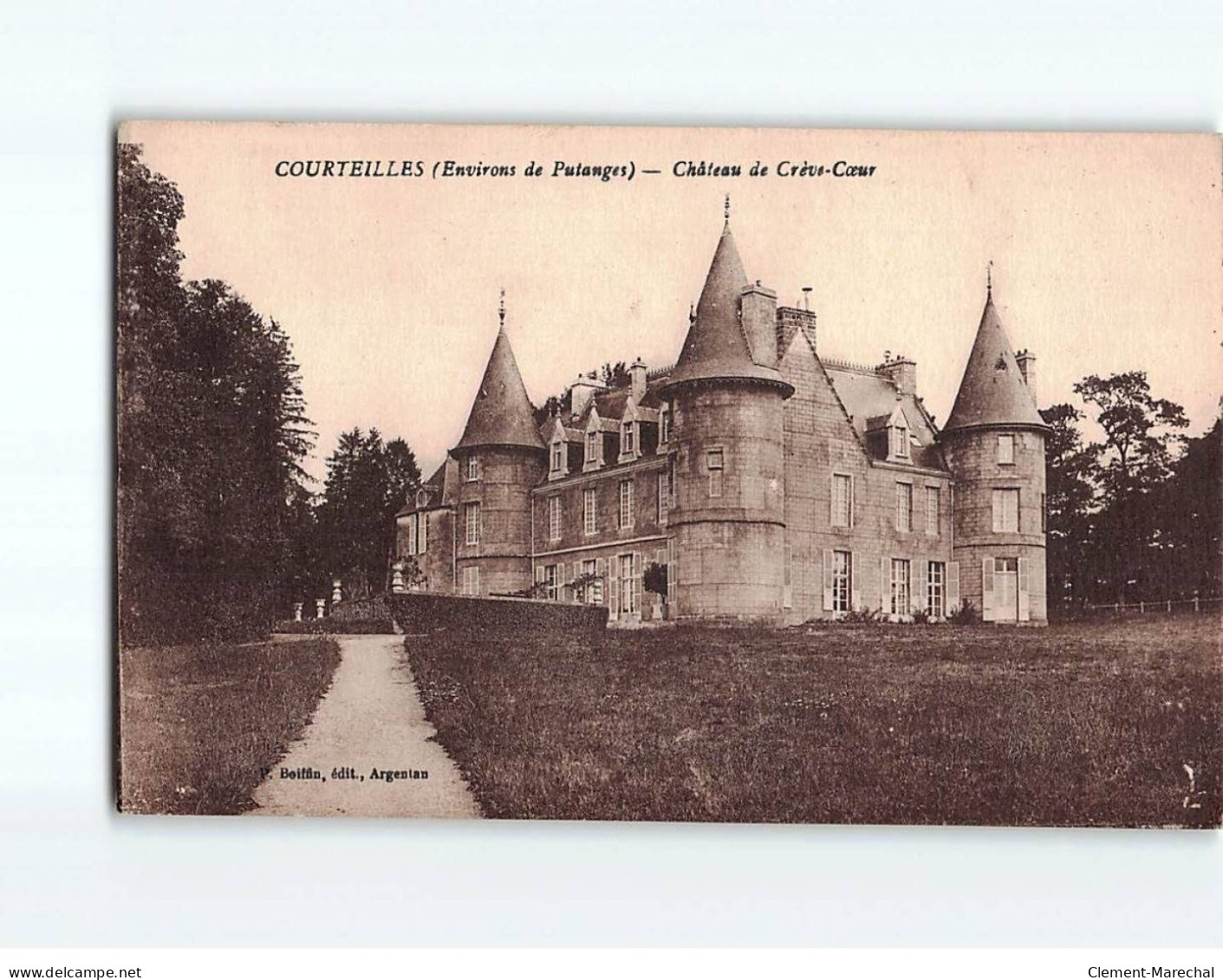 COURTEILLES : Château De Crève-Coeur - Très Bon état - Autres & Non Classés