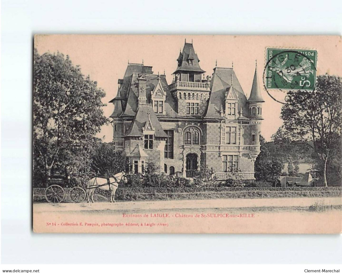 Château De SAINT SULPICE SUR RILLE - Très Bon état - Autres & Non Classés