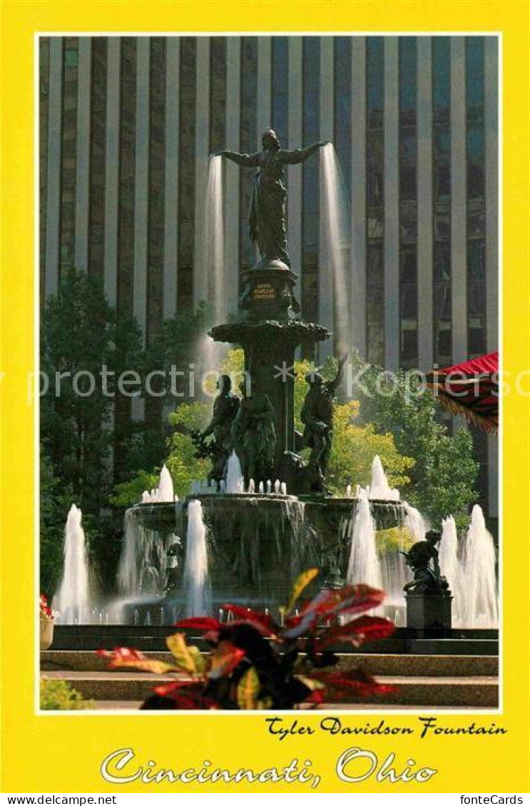 72705677 Cincinnati Ohio Tyler Davidson Fountain Cincinnati - Andere & Zonder Classificatie