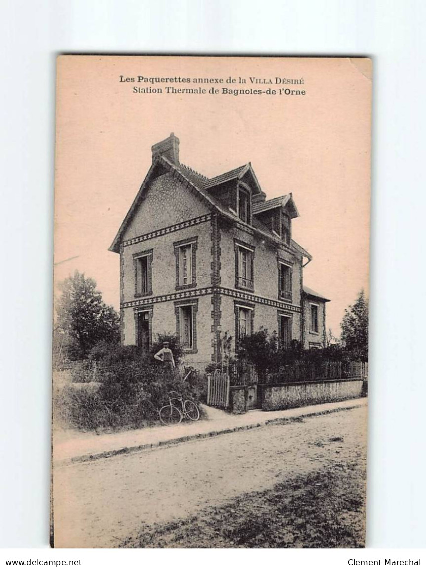 BAGNOLES DE L'ORNE : Les Pâquerettes Annexe De La Villa Désiré, Station Thermale - état - Bagnoles De L'Orne