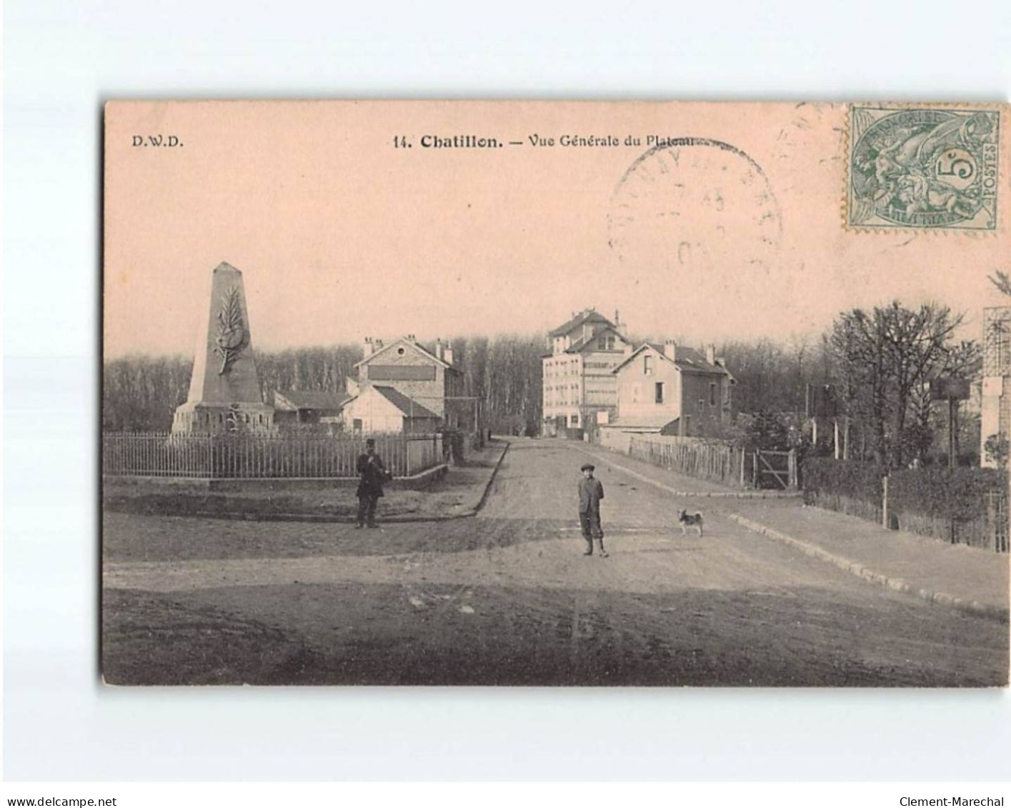 CHATILLON : Vue Générale Du Plateau - état - Other & Unclassified