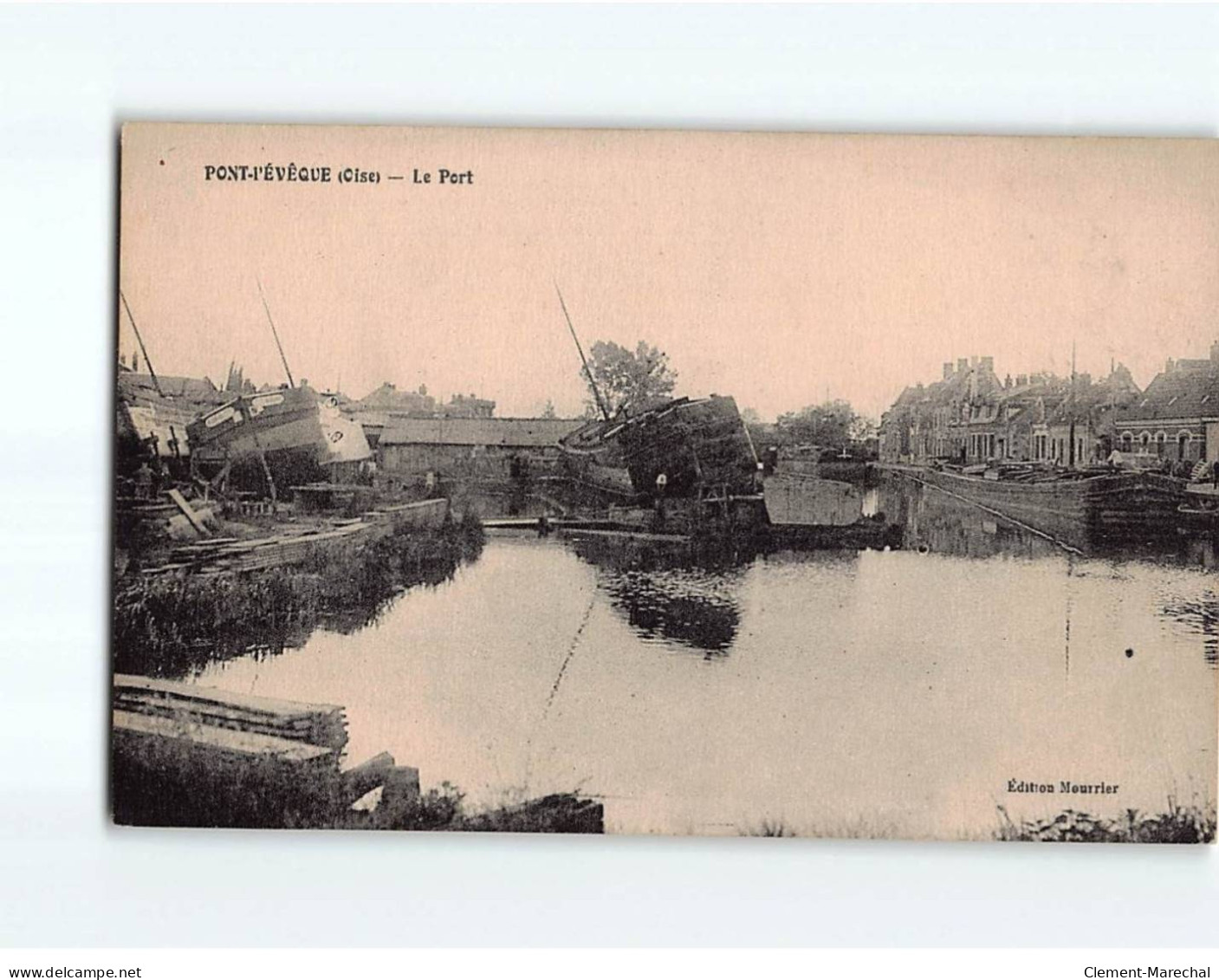 PONT L'EVEQUE : Le Port - Très Bon état - Sonstige & Ohne Zuordnung