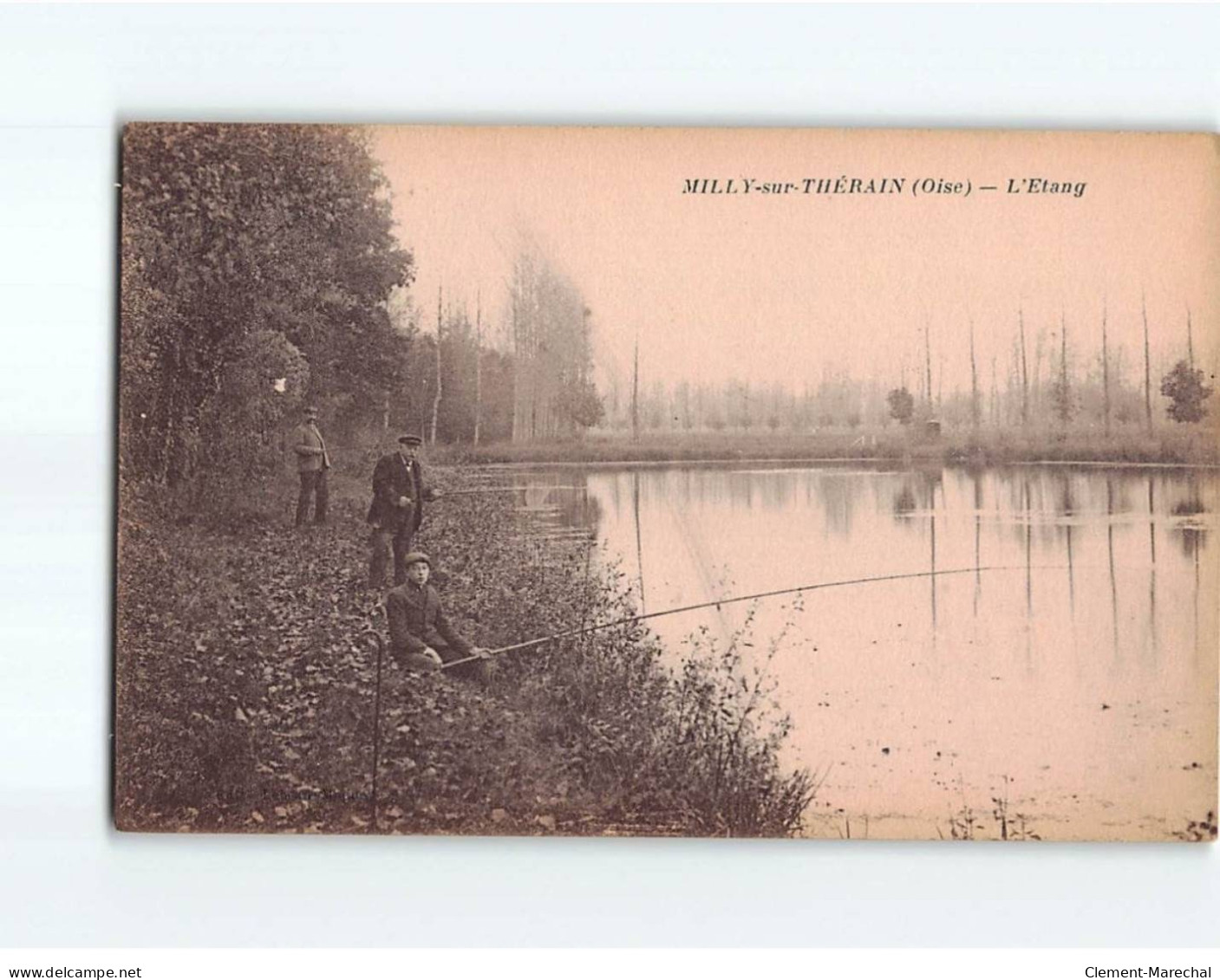 MILLY SUR THERAIN : L'Etang - Très Bon état - Sonstige & Ohne Zuordnung