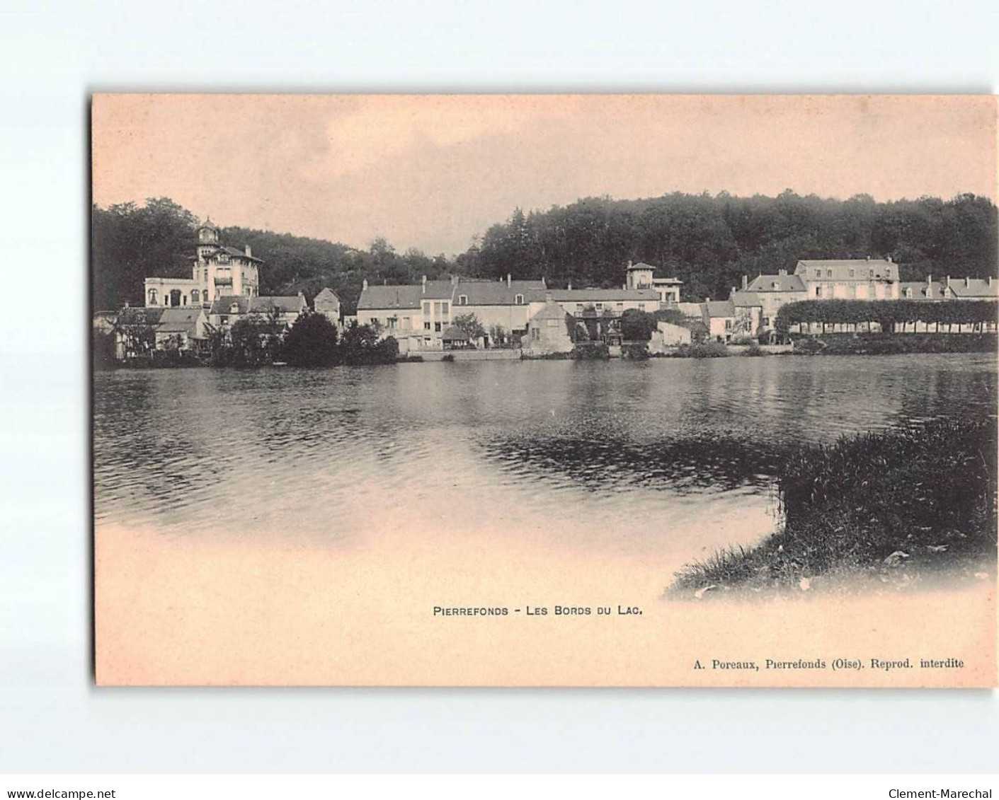 PIERREFONDS : Les Bords Du Lac - Très Bon état - Pierrefonds