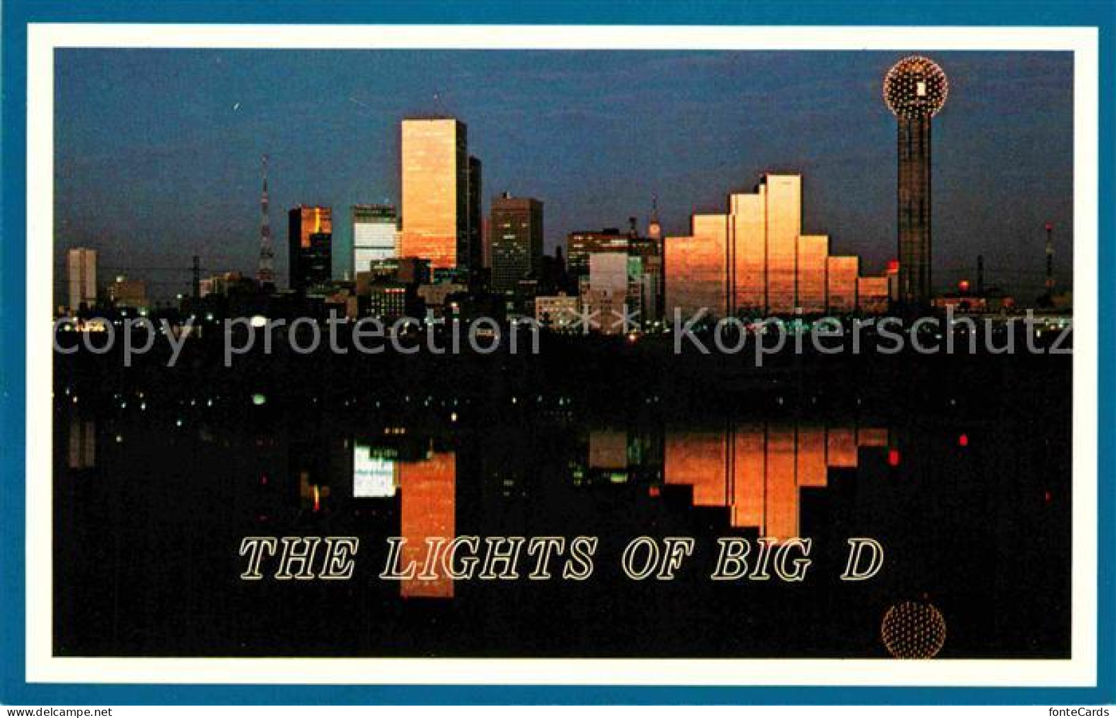 72705657 Dallas_Texas Skyline  - Sonstige & Ohne Zuordnung