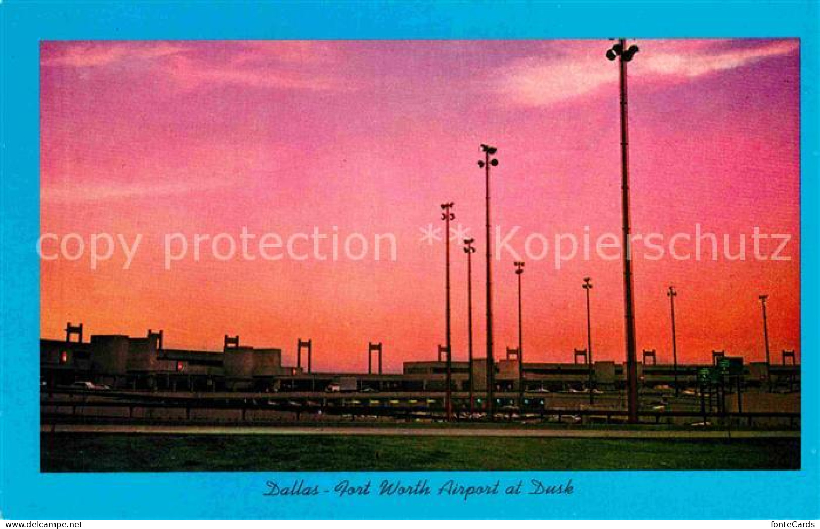 72705655 Dallas_Texas Panorama Flughafen - Andere & Zonder Classificatie