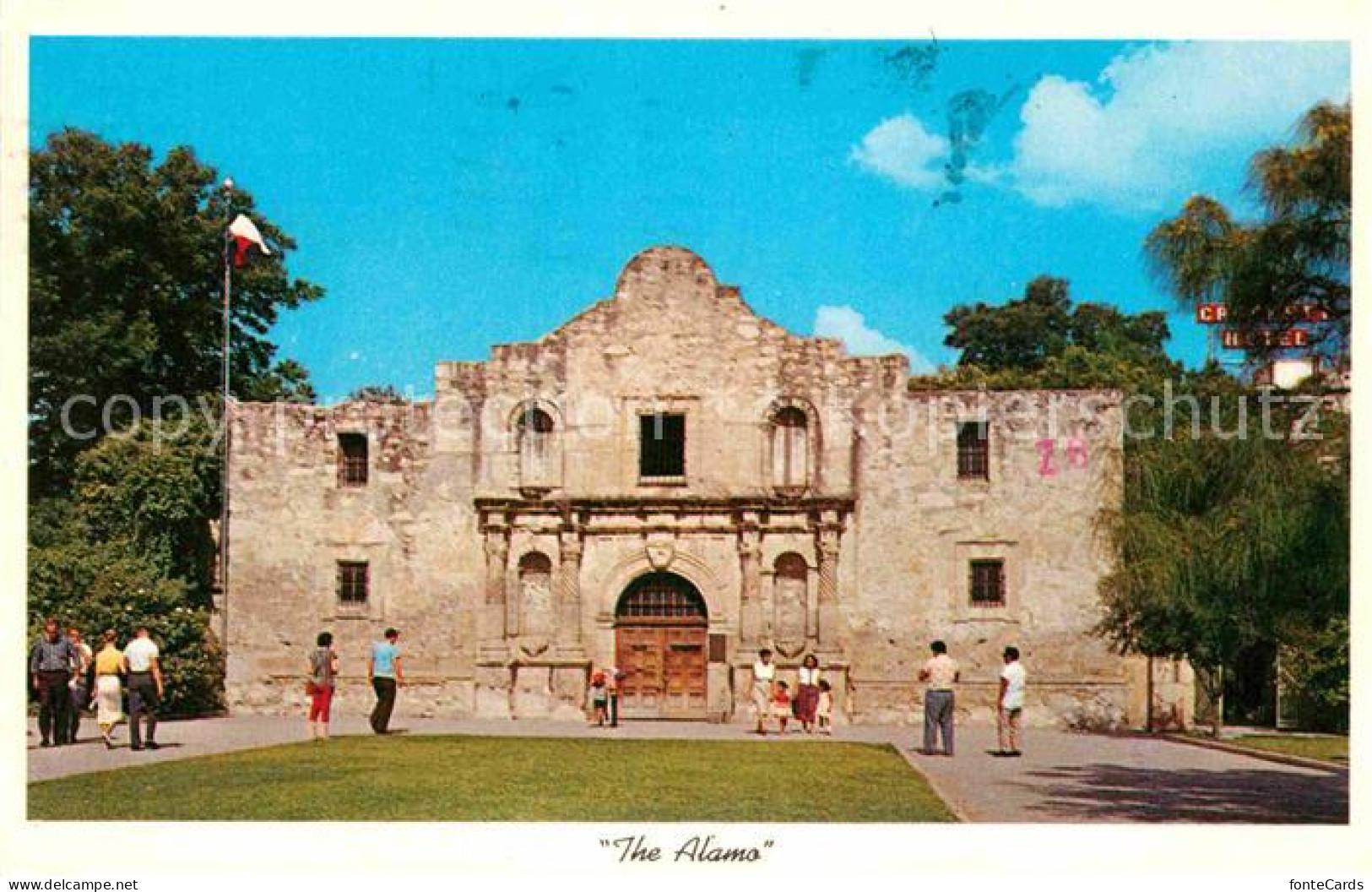 72705653 San_Antonio_Texas Alamo - Autres & Non Classés