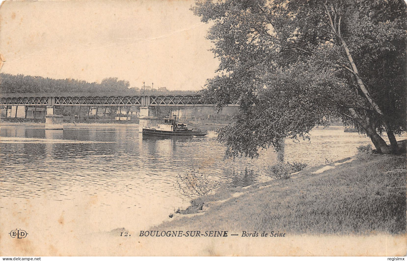 92-BOULOGNE SUR SEINE-N°T2410-B/0161 - Boulogne Sur Mer