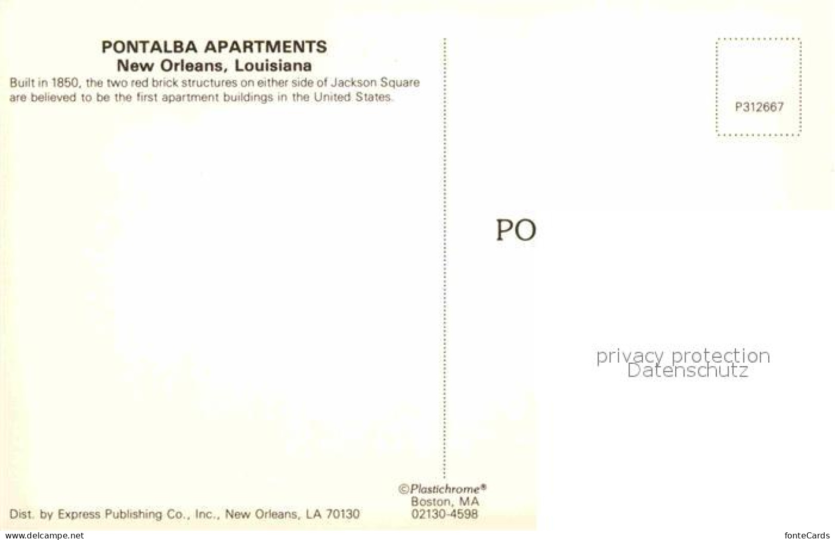 72705646 New_Orleans_Louisiana Pontalba Apartments - Other & Unclassified