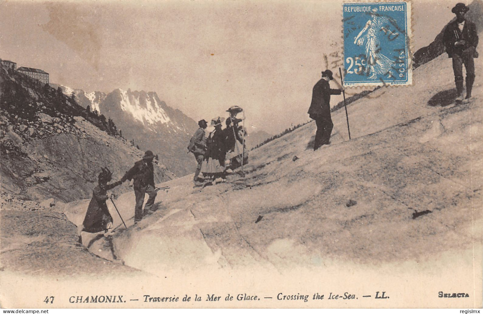 74-CHAMONIX-LA MER DE GLACE-N°T2410-A/0171 - Chamonix-Mont-Blanc