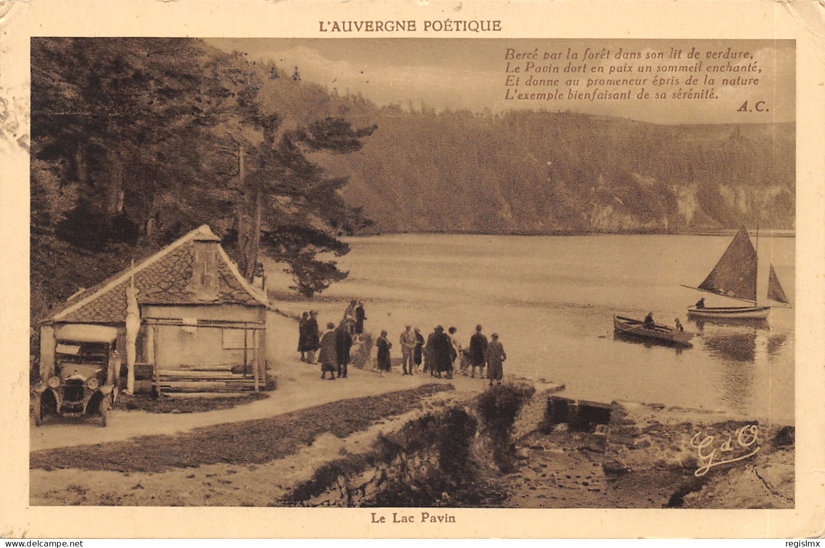 63-LE LAC PAVIN-N°T2410-A/0103 - Autres & Non Classés