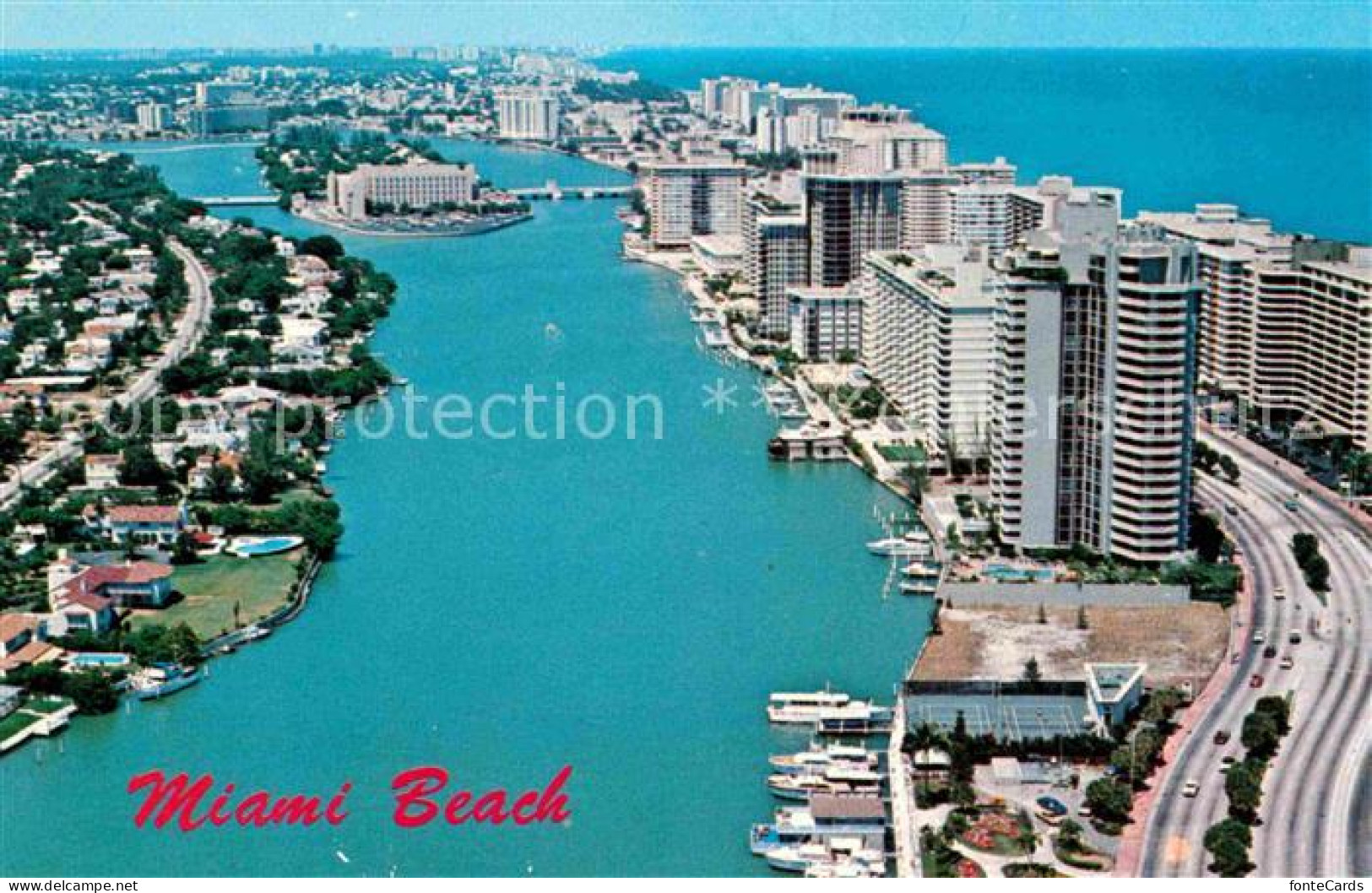 72705626 Miami_Beach Fliegeraufnahme - Altri & Non Classificati