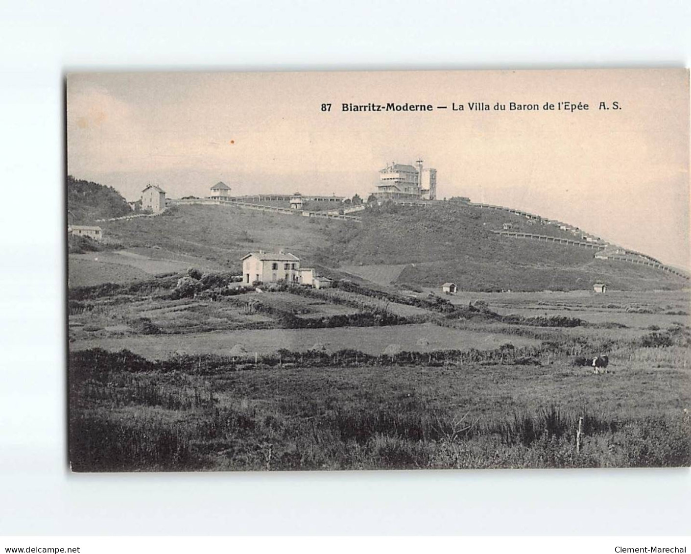 BIARRITZ : La Villa Du Baron De L'Epée - Très Bon état - Biarritz