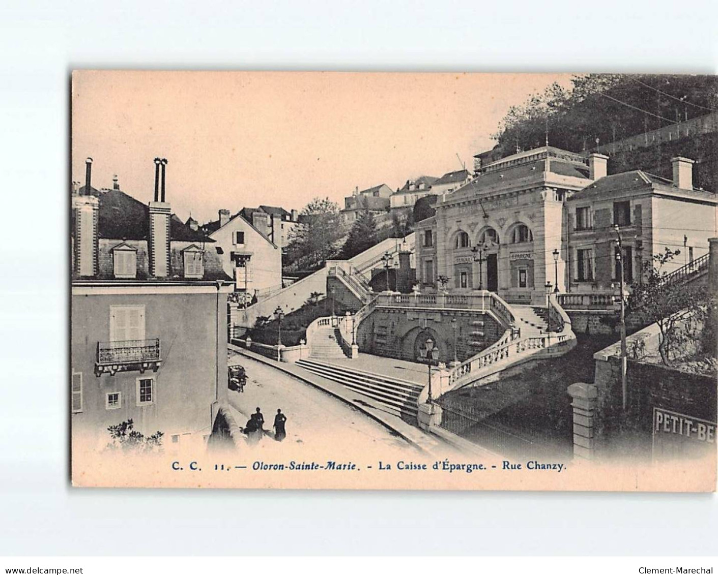 OLORON SAINTE MARIE : La Caisse D'Epargne, Rue Chanzy - Très Bon état - Oloron Sainte Marie