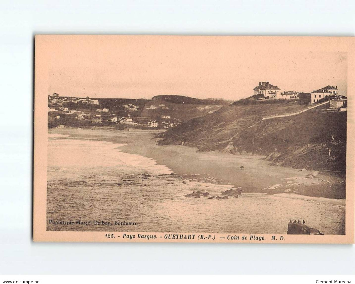 GUETHARY : Coin De La Plage - Très Bon état - Guethary