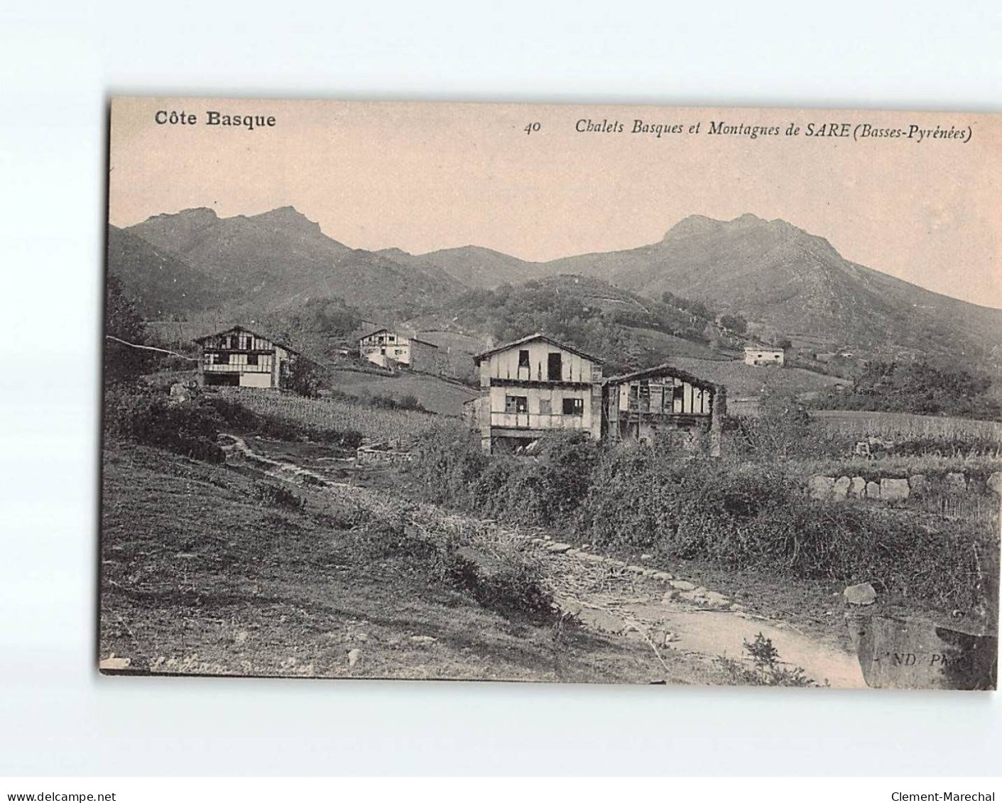 SARE : Chalets Basques Et Montagnes - Très Bon état - Sare