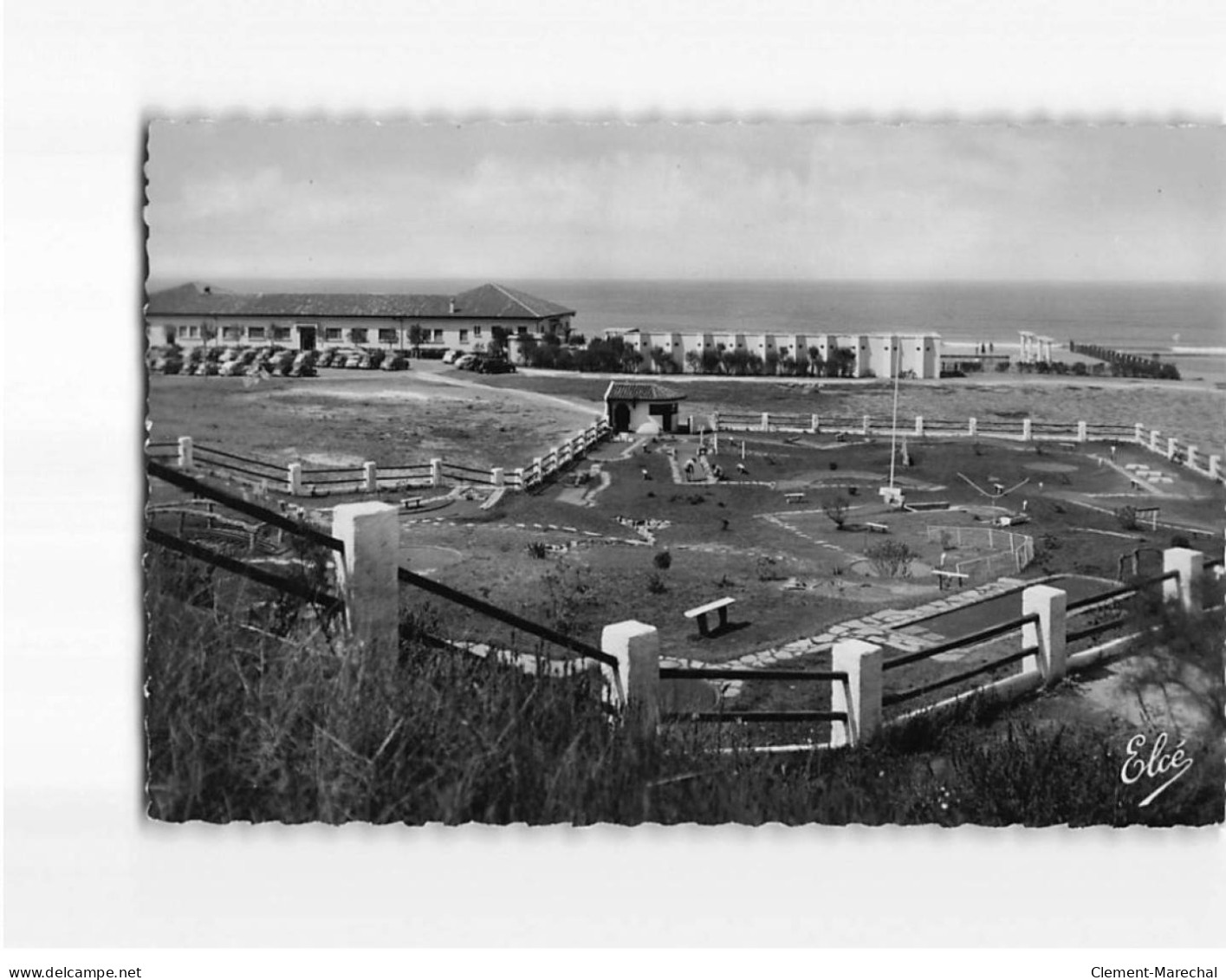 BIARRITZ : Le Golf Miniature De La Chambre D'Amour, Au Fond La Piscine - Très Bon état - Biarritz