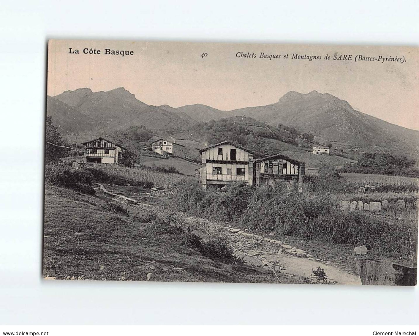 Chalets Basques Et Montagnes De SARE - Très Bon état - Sare