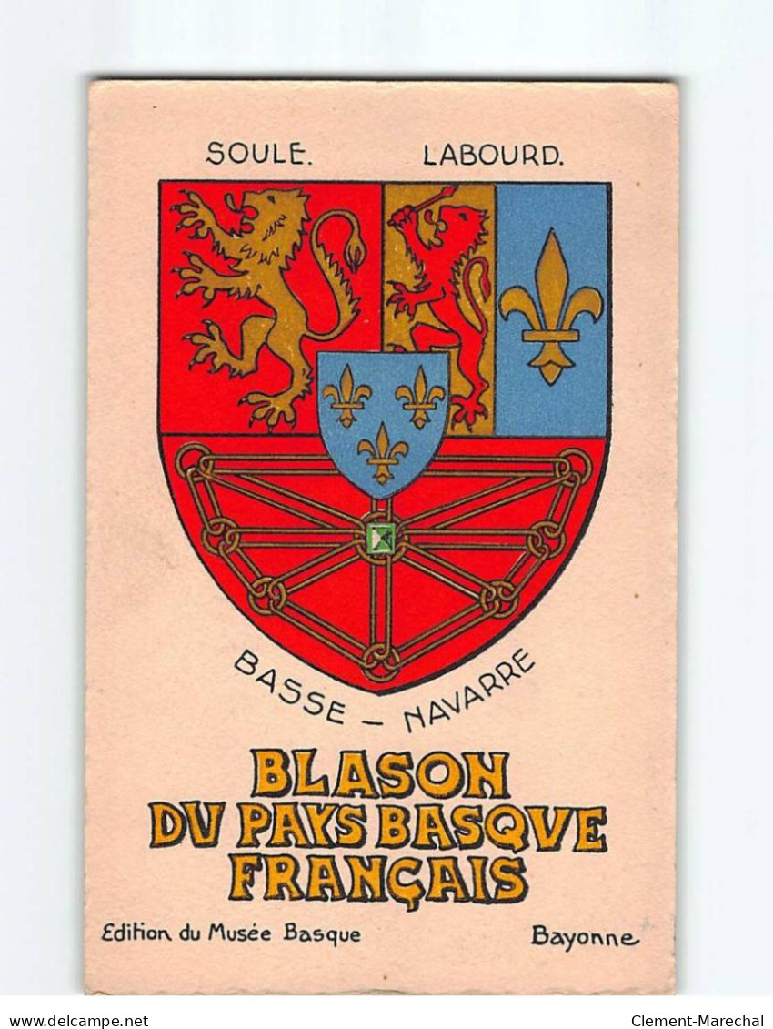 Blason Du Pays Basque Français - état - Other & Unclassified