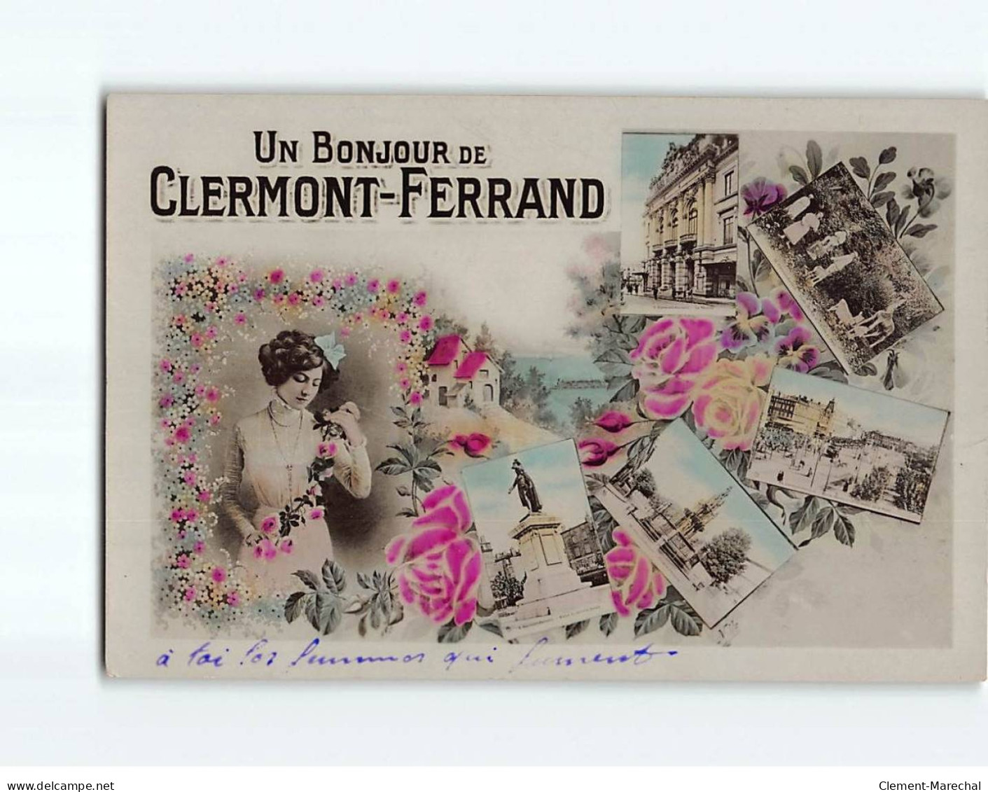 CLERMONT FERRAND : Carte Souvenir - Très Bon état - Clermont Ferrand