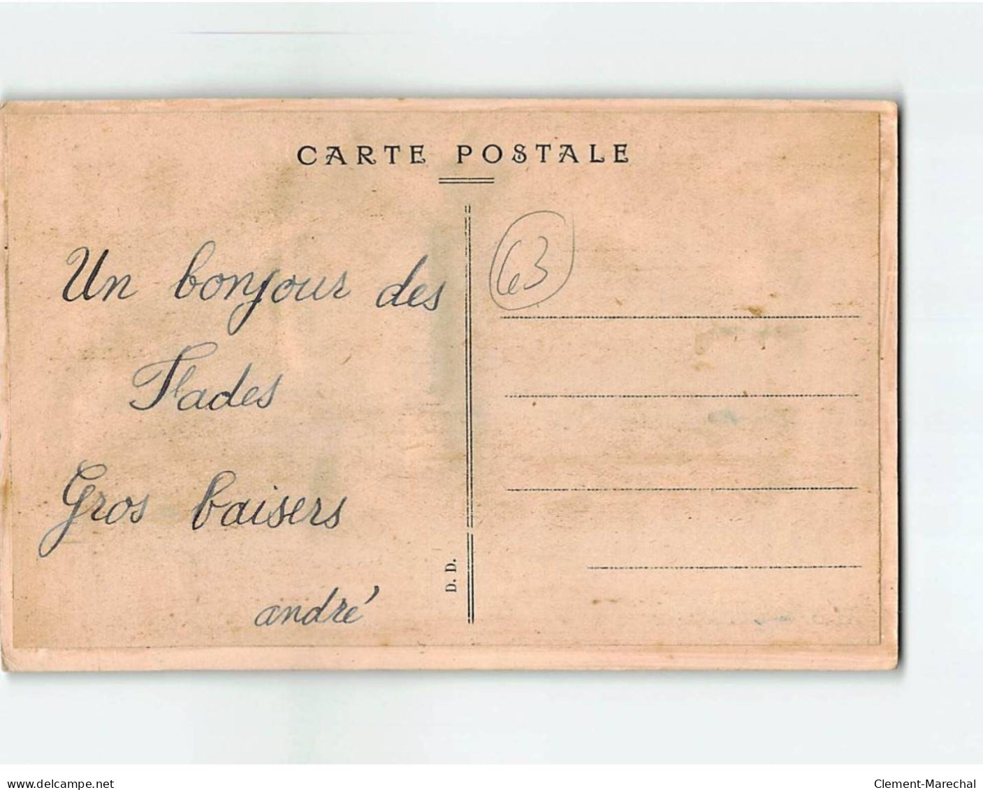 LES FADES : Carte Souvenir, Système Dépliant - état - Otros & Sin Clasificación