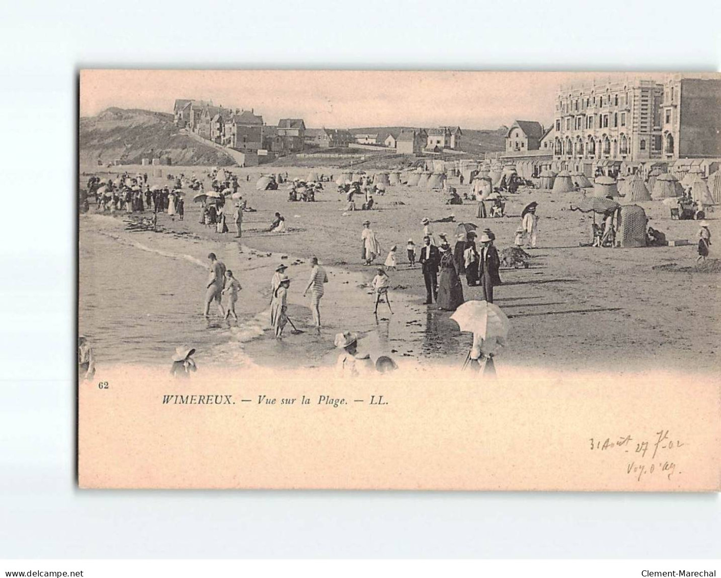 WIMEREUX : Vue Sur La Plage - Très Bon état - Other & Unclassified