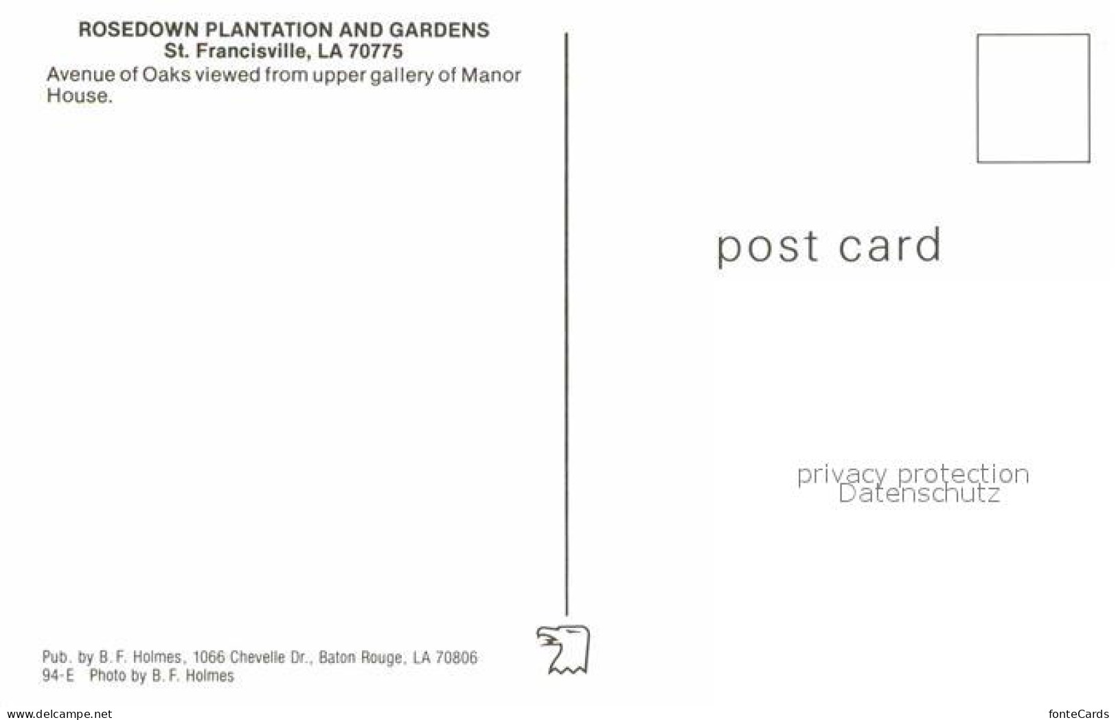 72705607 Saint_Francisville_Louisiana Rosedown Plantation And Gardens - Autres & Non Classés