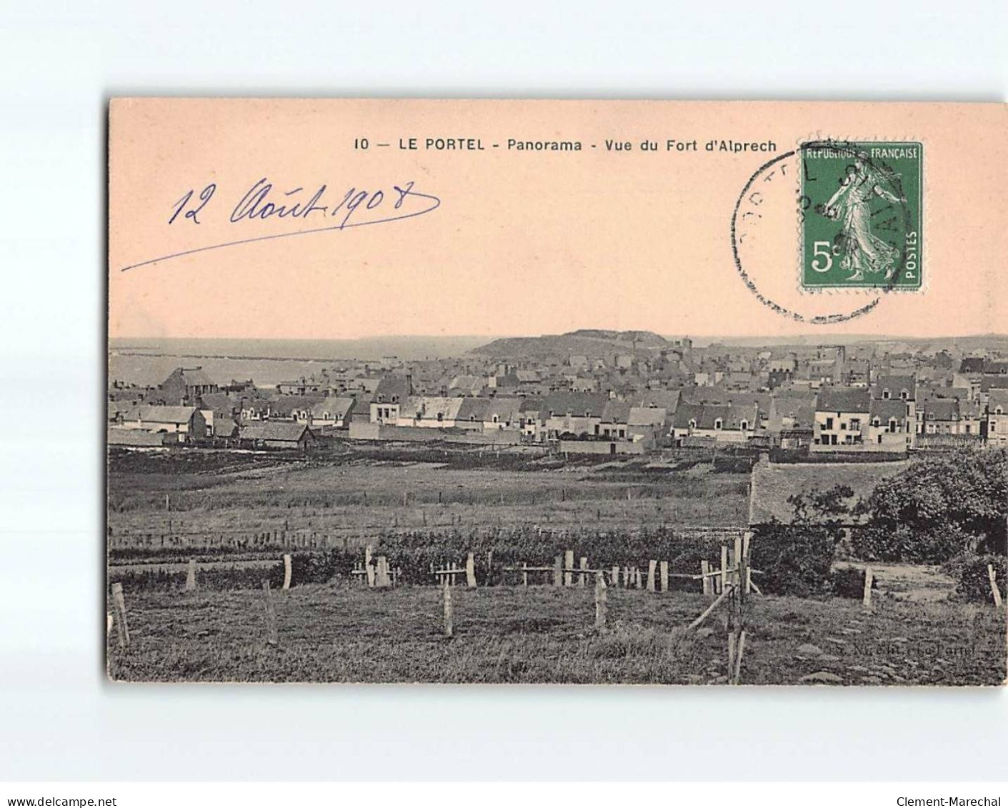 LE PORTEL : Panorama, Vue Du Fort D'Alprech - Très Bon état - Le Portel