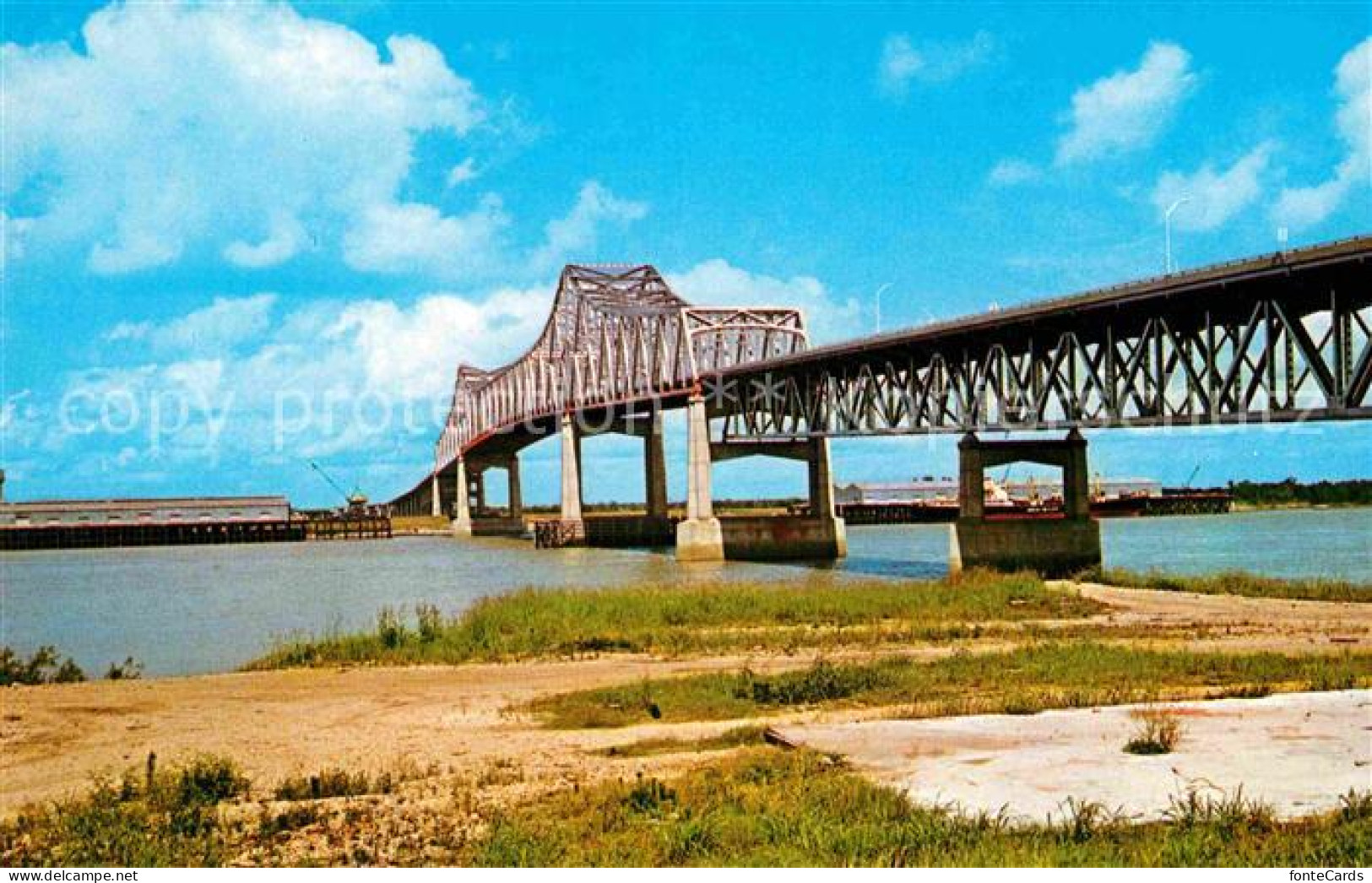 72705605 Baton_Rouge Mississippi Bruecke - Andere & Zonder Classificatie