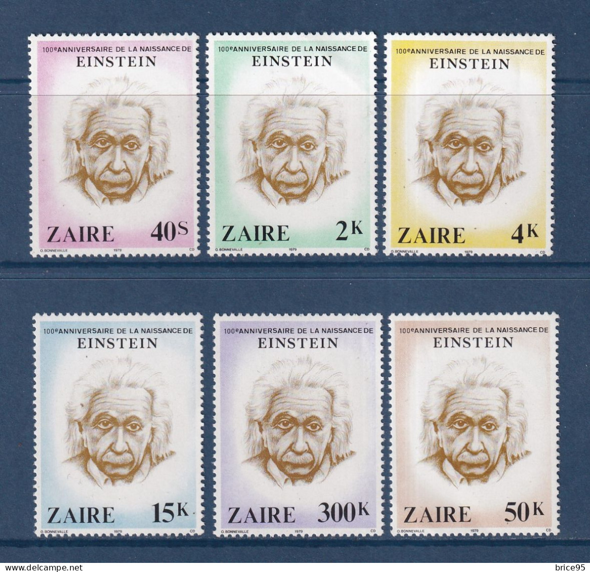 Zaïre - YT N° 978 à 983 ** - Neuf Sans Charnière - 1980 - Unused Stamps