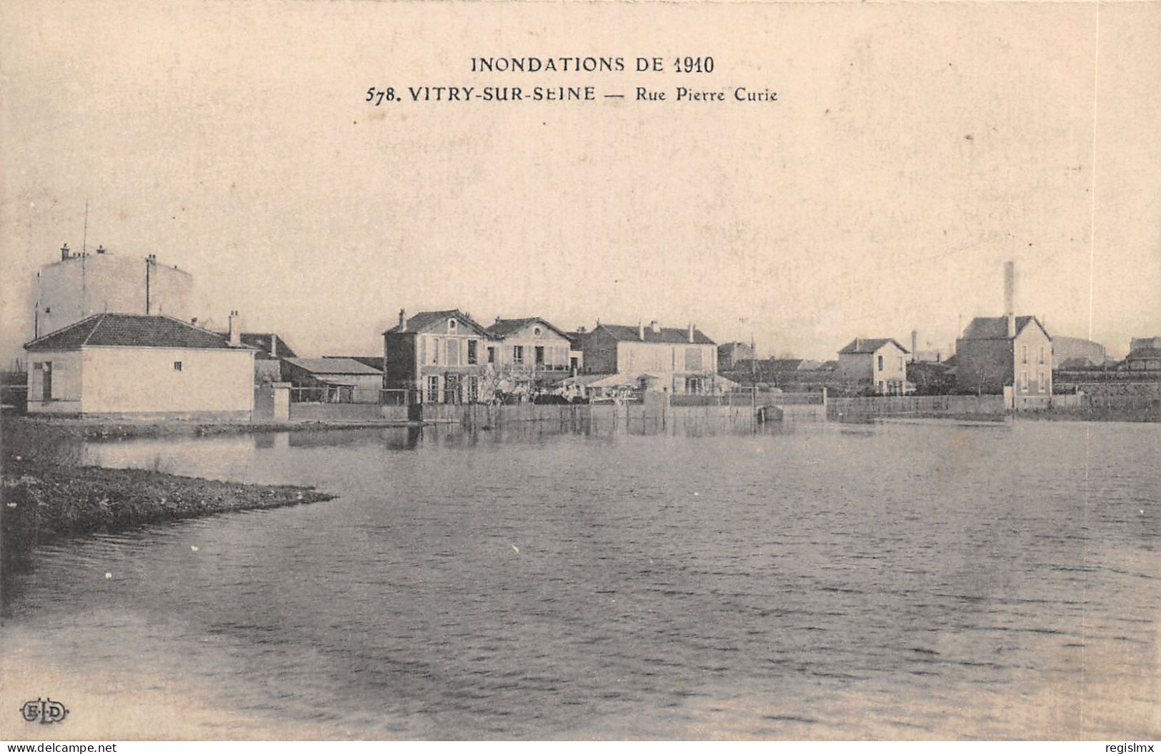 94-VITRY SUR SEINE-INONDATIONS-N°T2410-D/0293 - Vitry Sur Seine