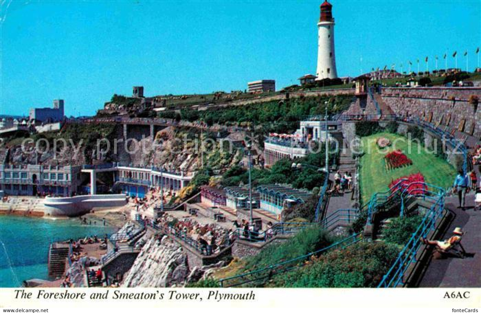 72705296 Plymouth Plymouth Foreshore And Smeatons Tower  - Andere & Zonder Classificatie