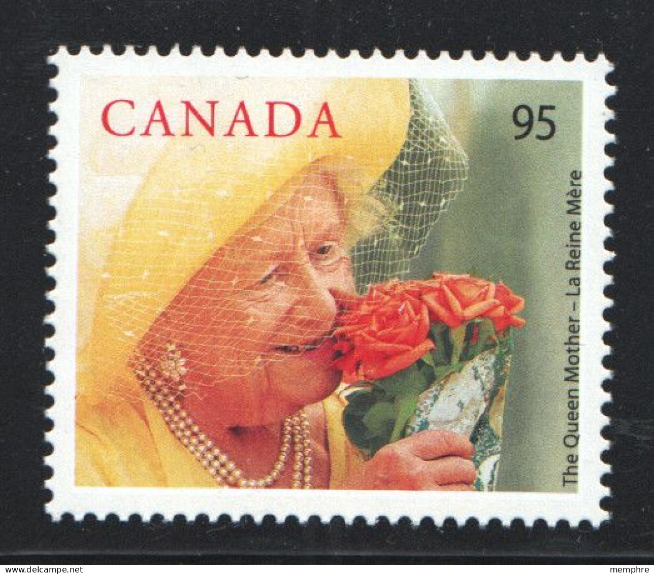 2000  Royal Centenarian Queen Mother  Sc 1856 MNH - Unused Stamps