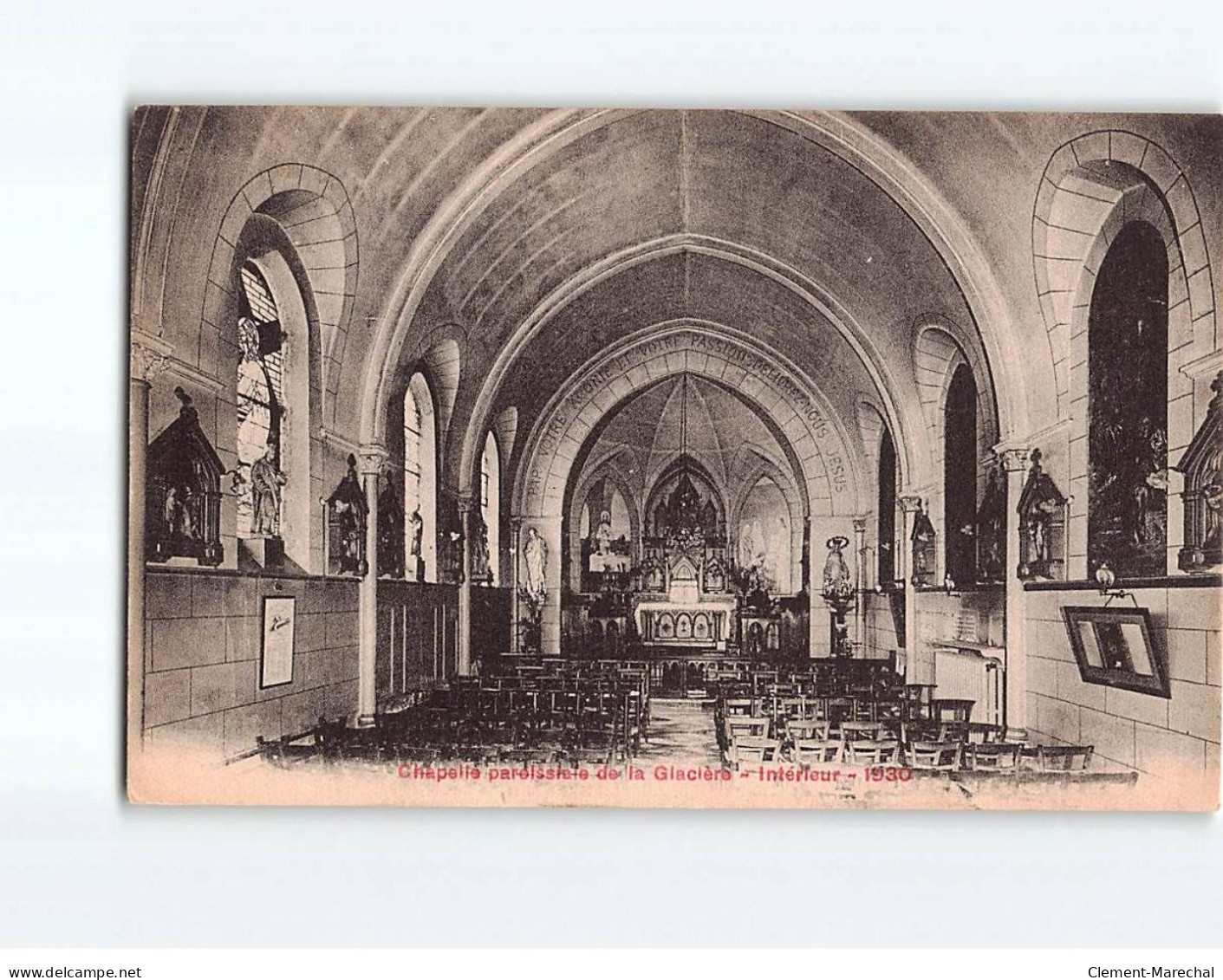 PARIS ?: Chapelle Paroissiale De La Glacière, Intérieure - Très Bon état - Other Monuments