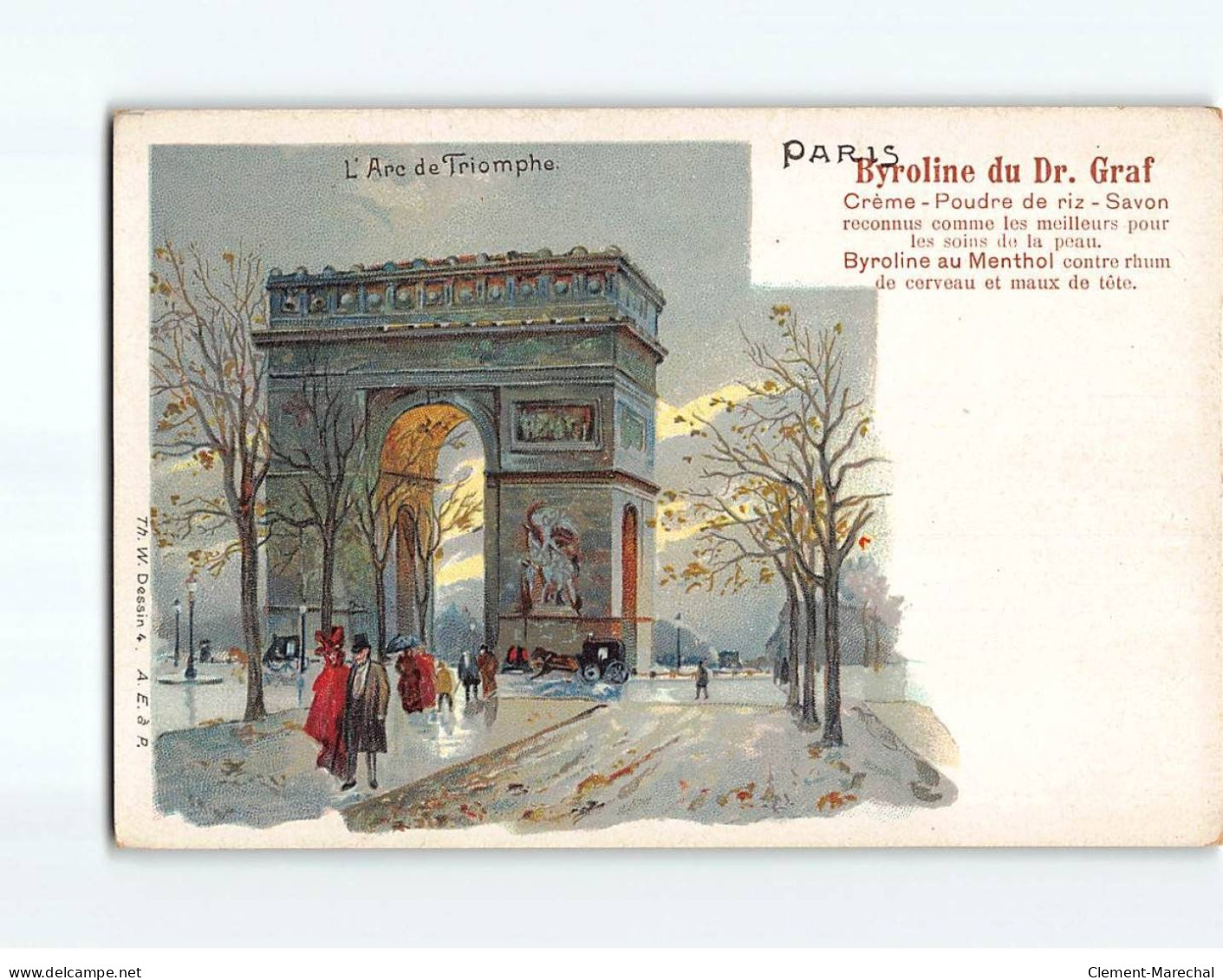 PARIS : L'Arc De Triomphe - Très Bon état - Arc De Triomphe