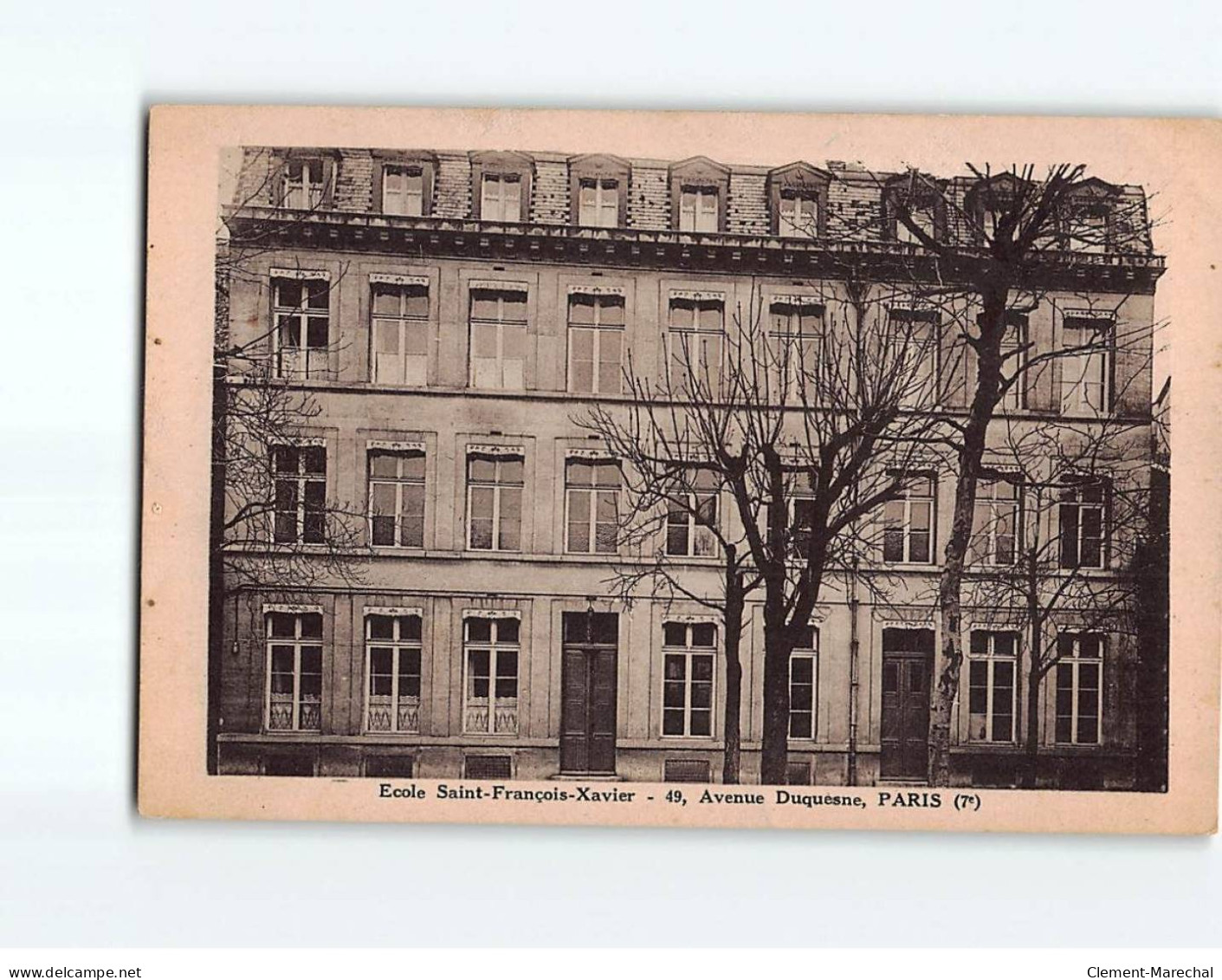 PARIS : Ecole Saint François-Xavier - état - Enseignement, Ecoles Et Universités