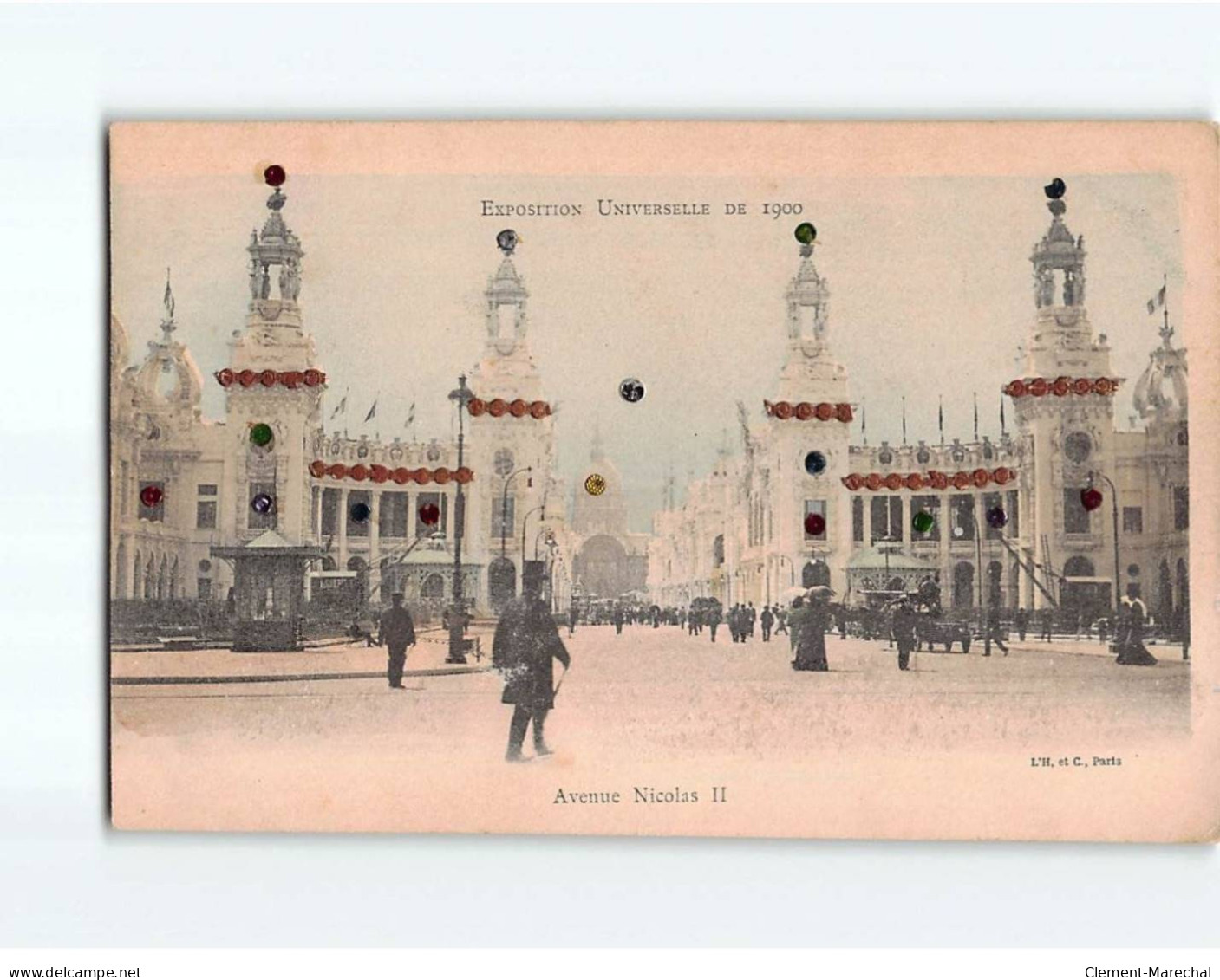 PARIS : Exposition Universelle 1900, Avenue Nicolas II - Très Bon état - Expositions