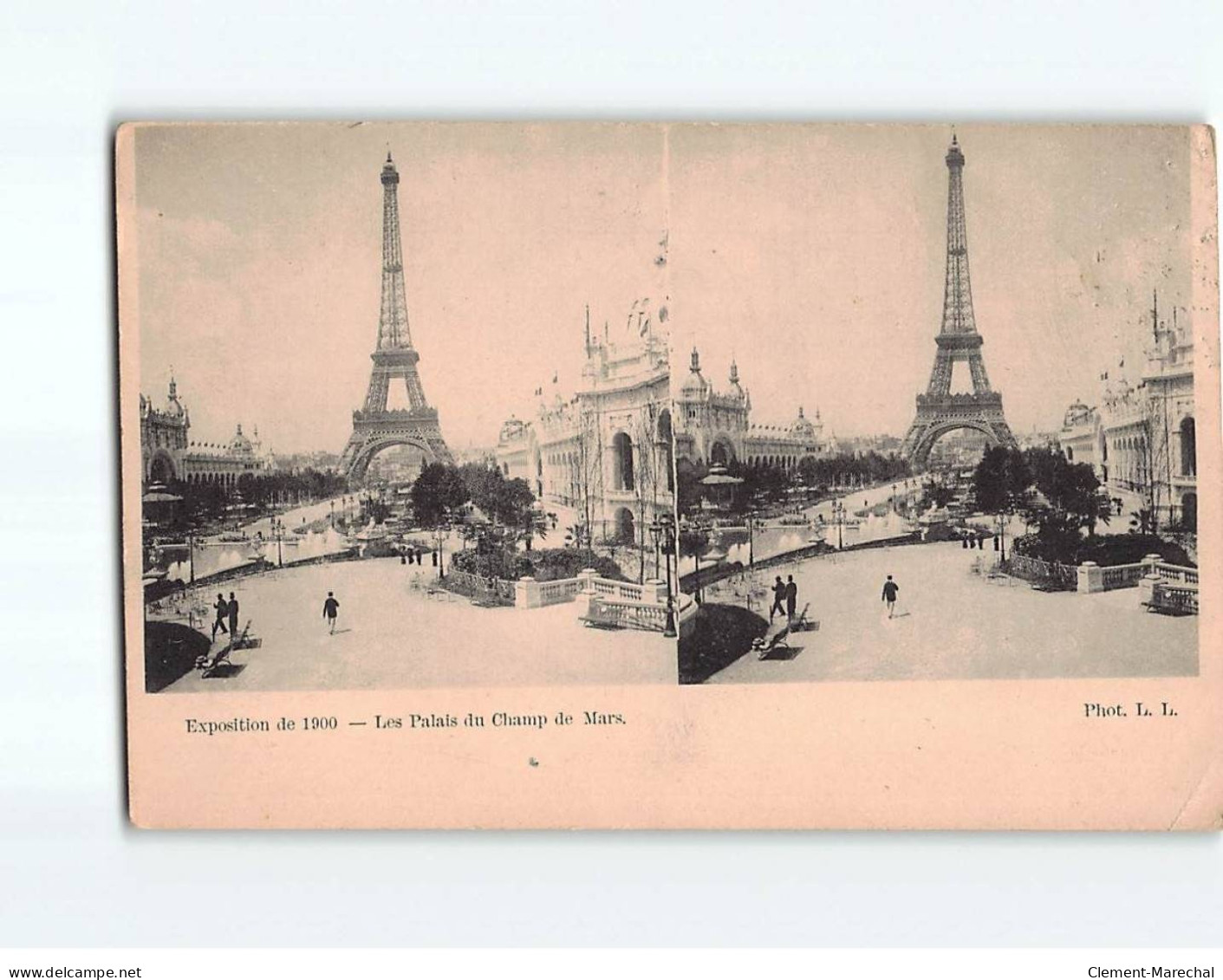 PARIS : Exposition De 1900, Le Palais Du Champ De Mars - état - Mostre