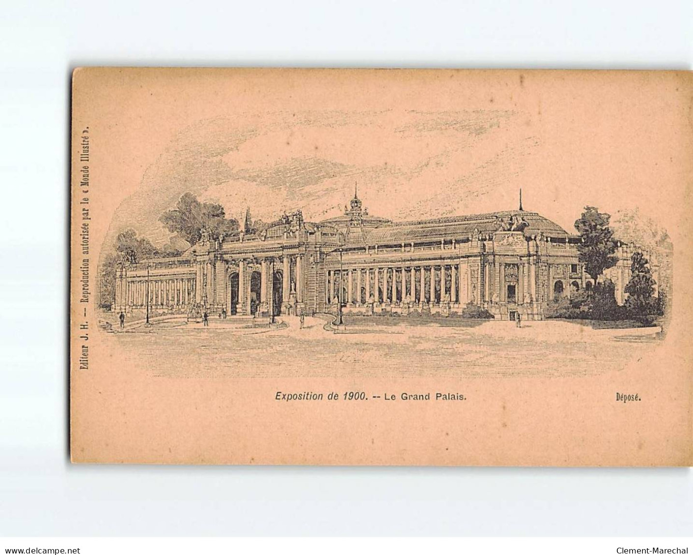 PARIS : Exposition 1900, Le Grand Palais - Très Bon état - Expositions