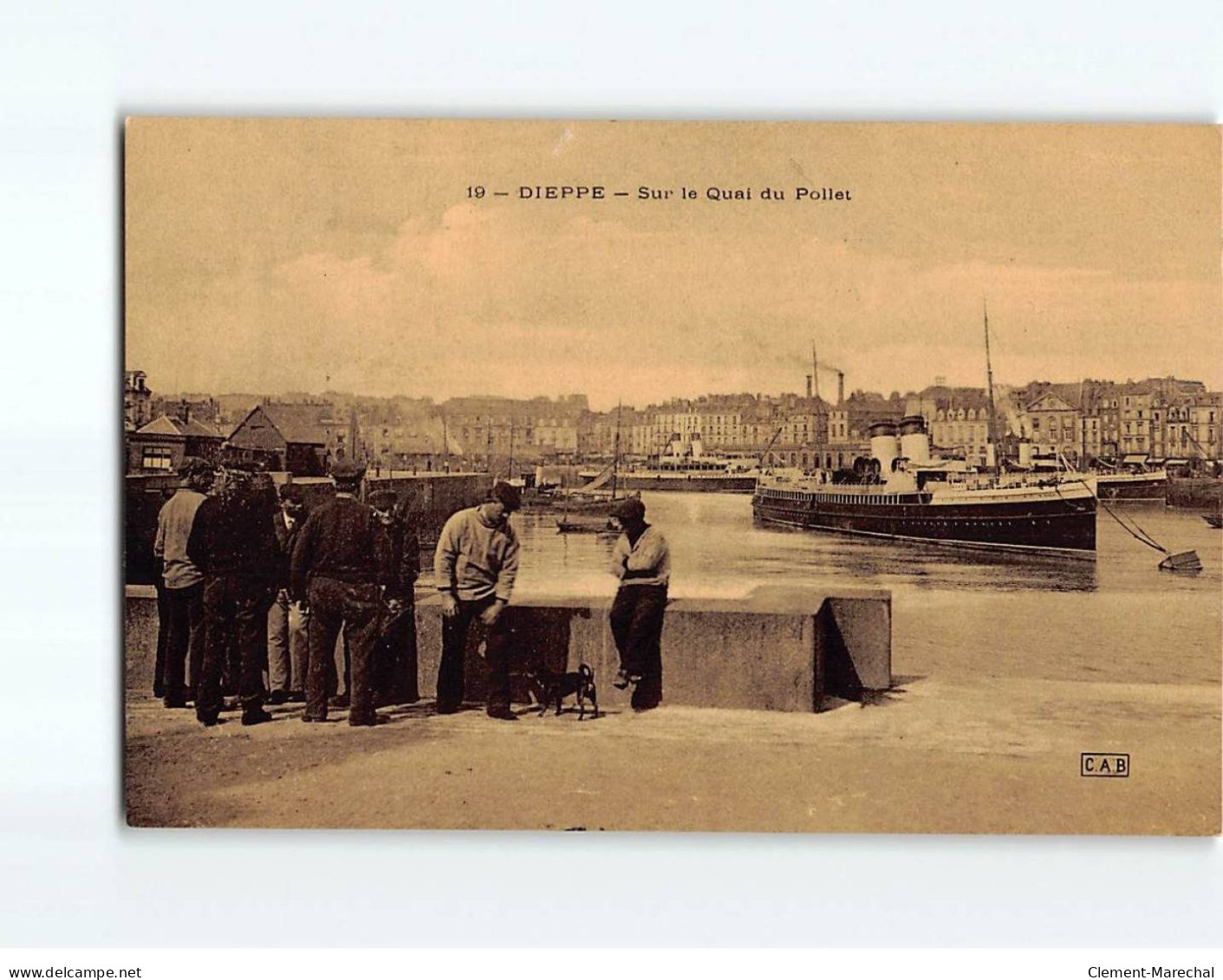 DIEPPE : Sur Le Quai Du Pollet - Très Bon état - Dieppe